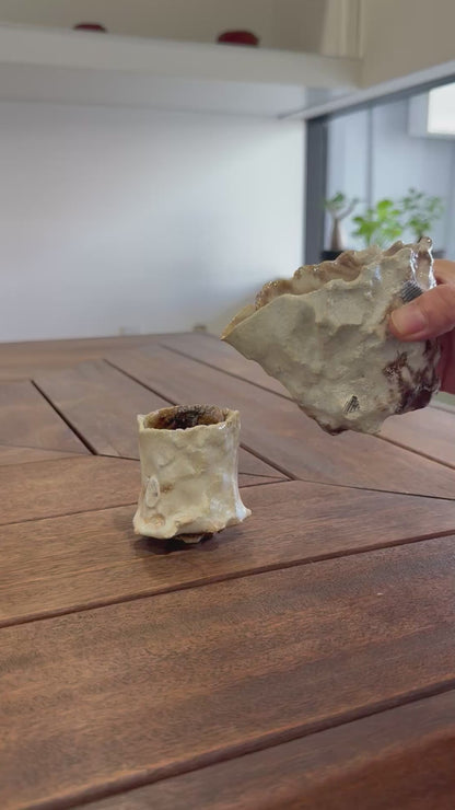 木村 貴史 / 白釉光彩片口酒器 /kt_08