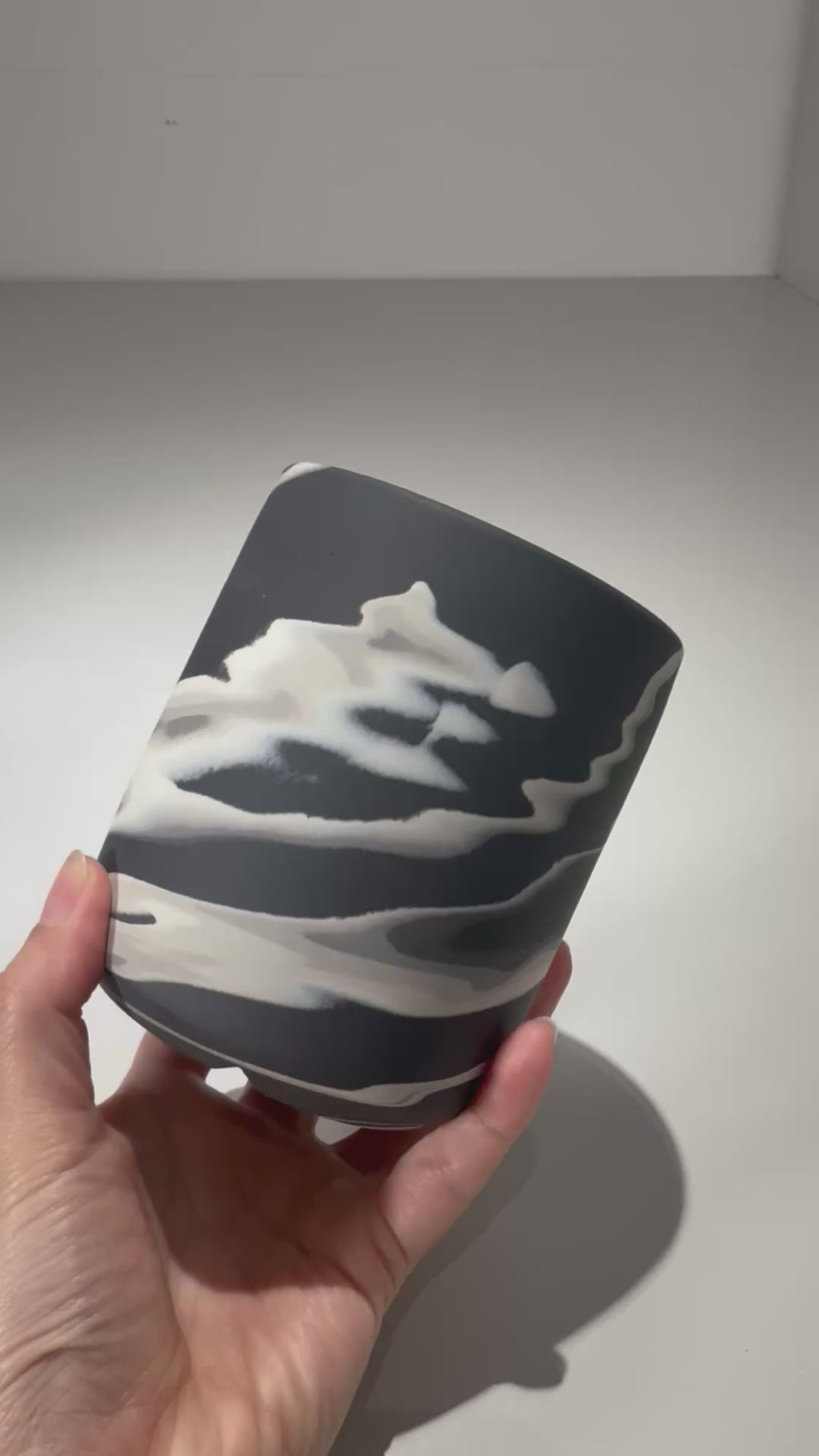山本真郎 / 黒仙-kokusen / ys_ks09_xs/ 約φ8.8cm / 植木鉢