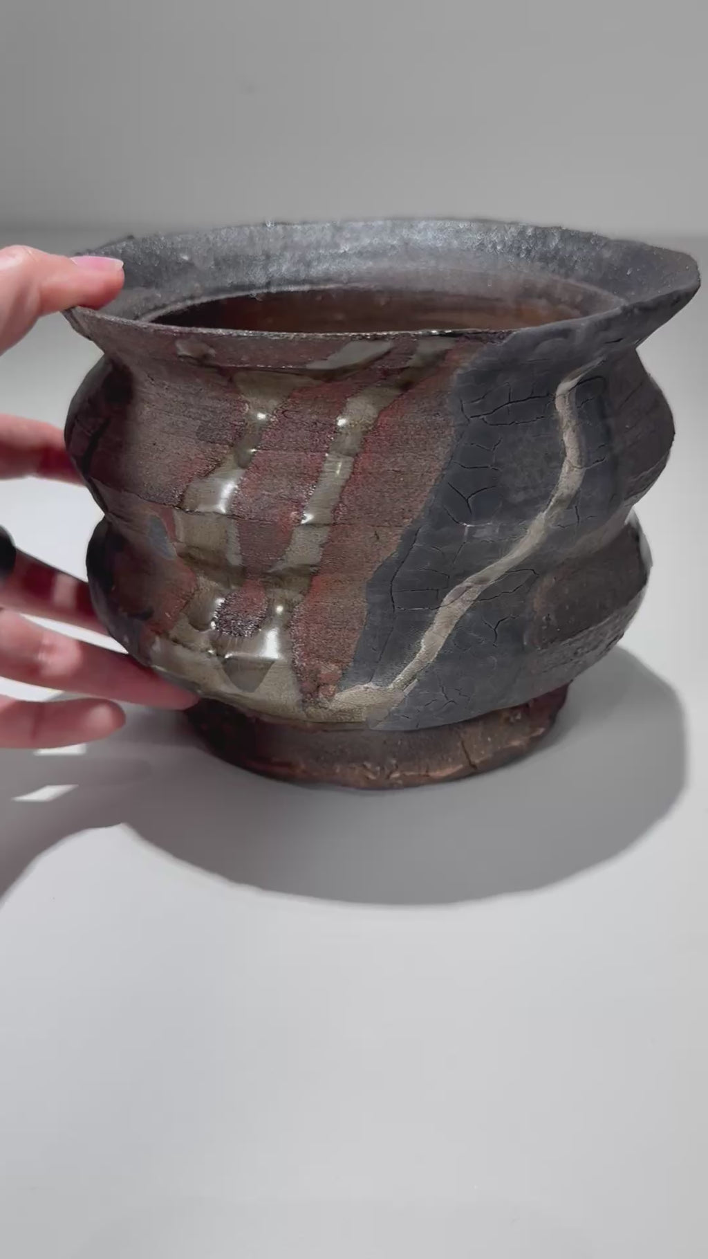 川合 牧人 / JOUKON / mk_ju08_l / 約φ17.2cm / 植木鉢