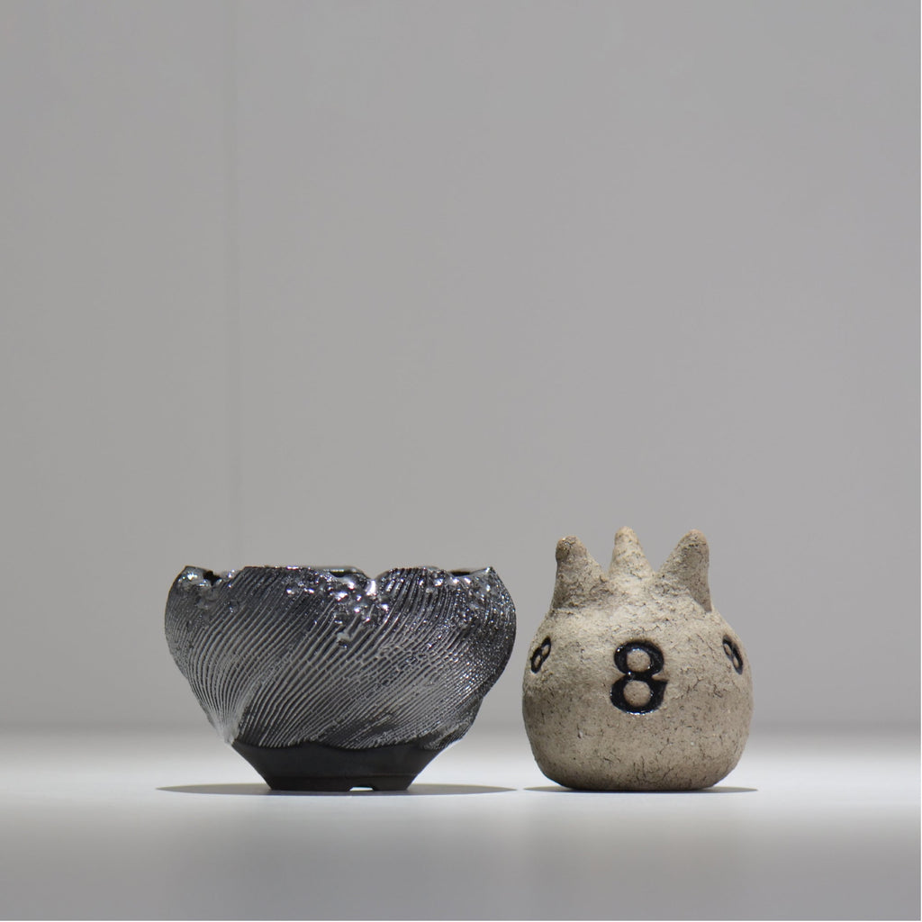 GLOWERS / 螺煌 / RAKOH / rakoh02_cut23_s / 約φ9.5cm / 植木鉢