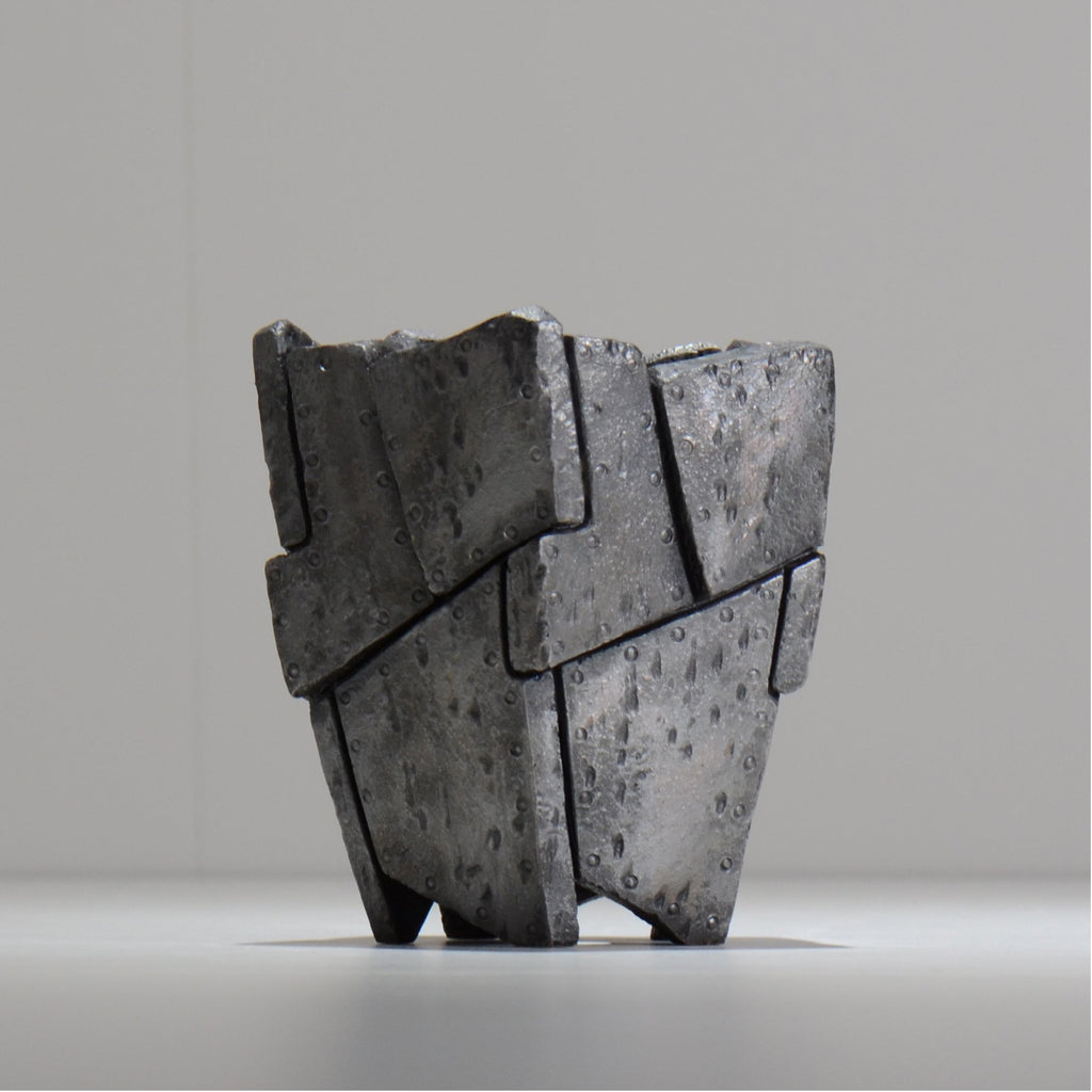 沖誠 / RIVET_SILVER_01/ 約φ11cm  / S / 植木鉢