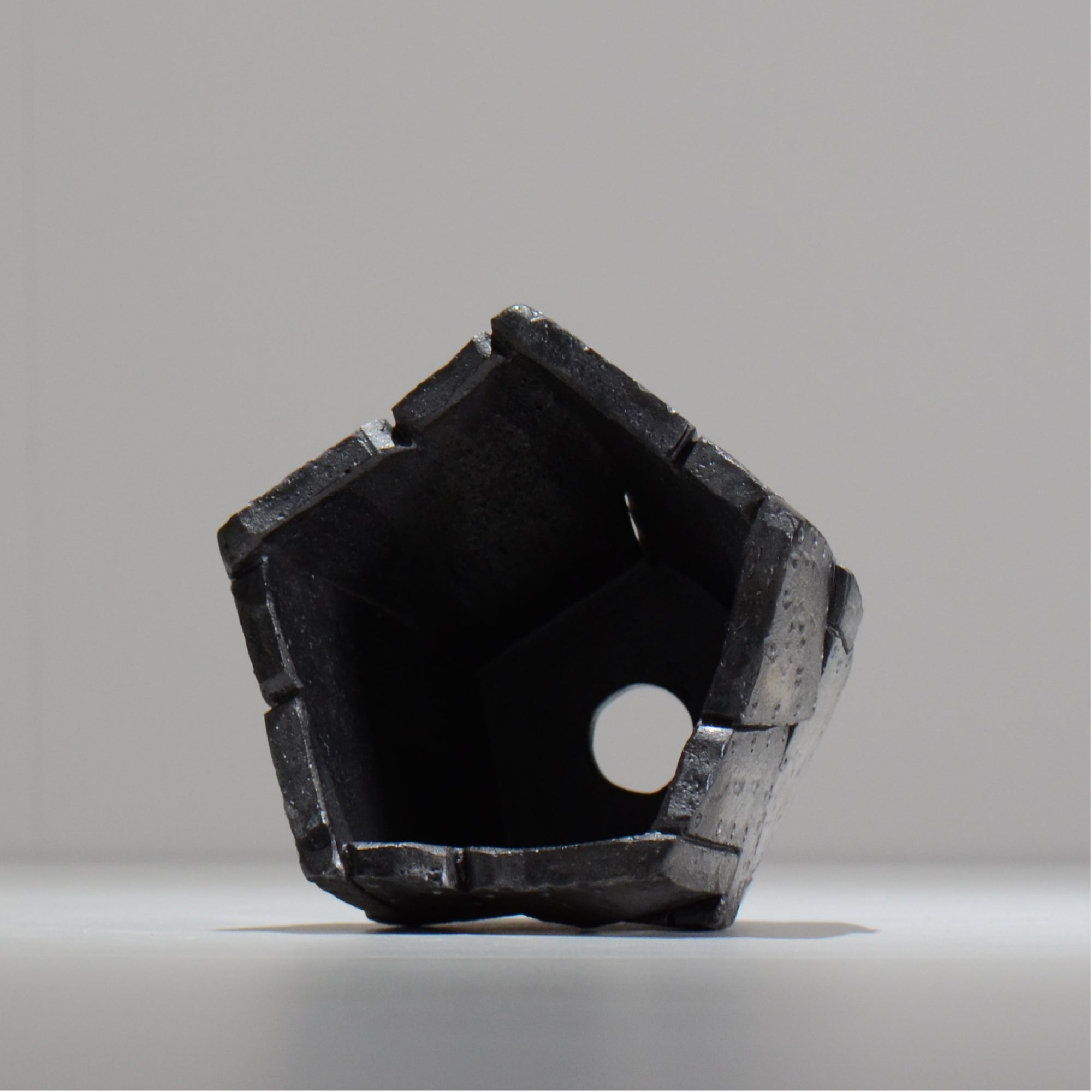 沖誠 / RIVET_SILVER_02/ 約φ11cm   / S /  植木鉢