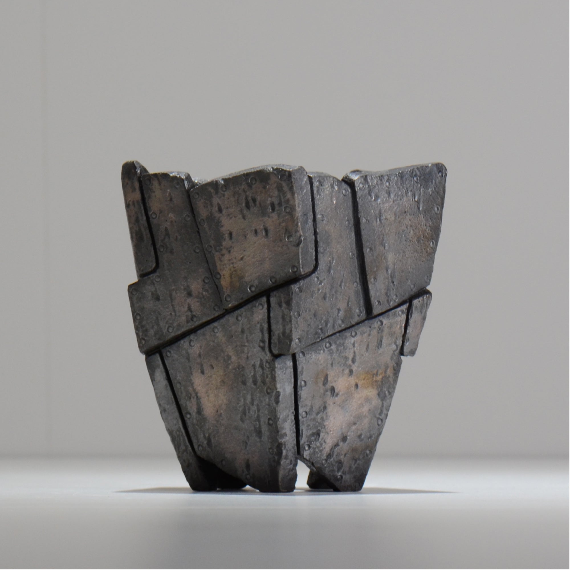 沖誠 / RIVET_SILVER_03 / 約φ11.5cm / S / 植木鉢