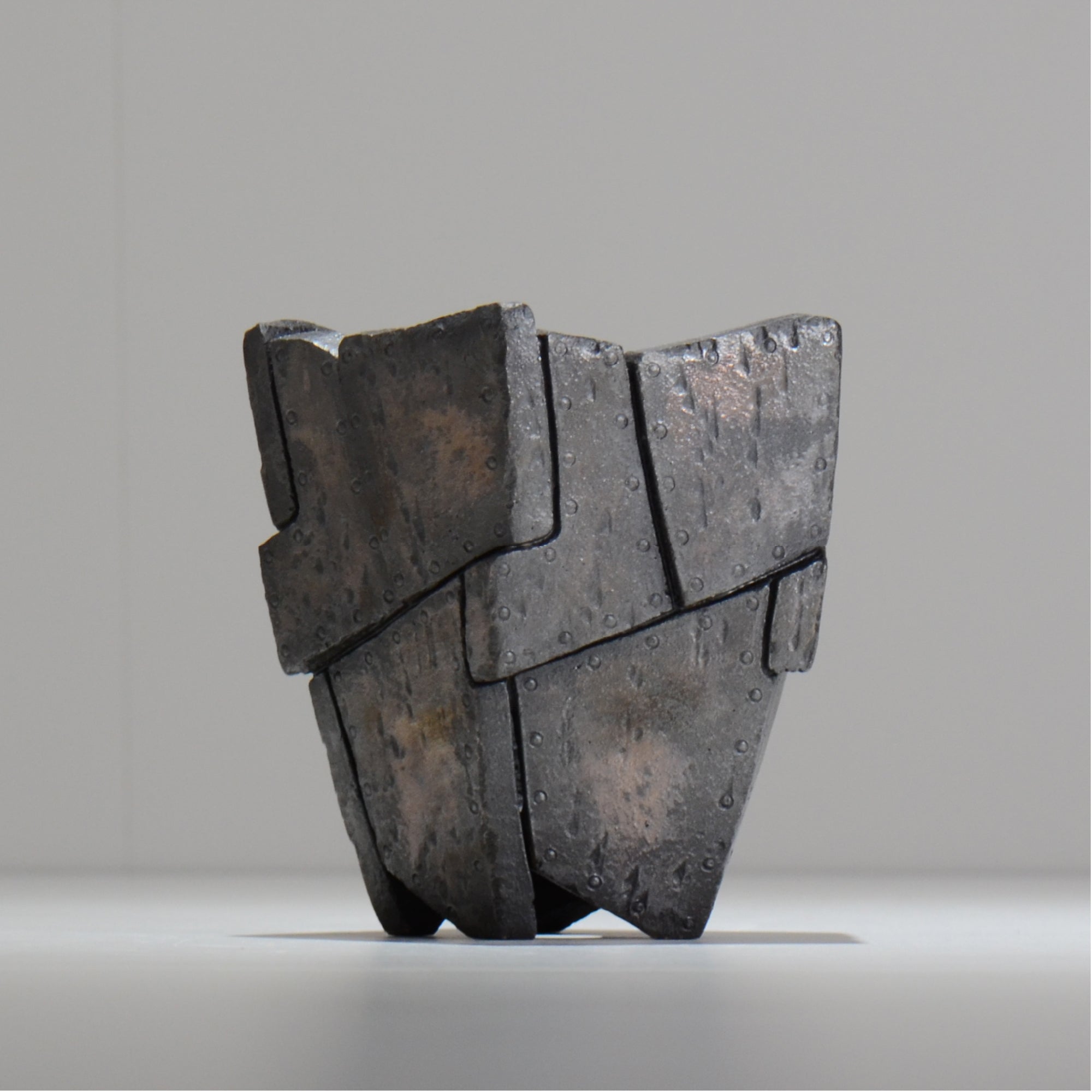 沖誠 / RIVET_SILVER_03 / 約φ11.5cm / S / 植木鉢