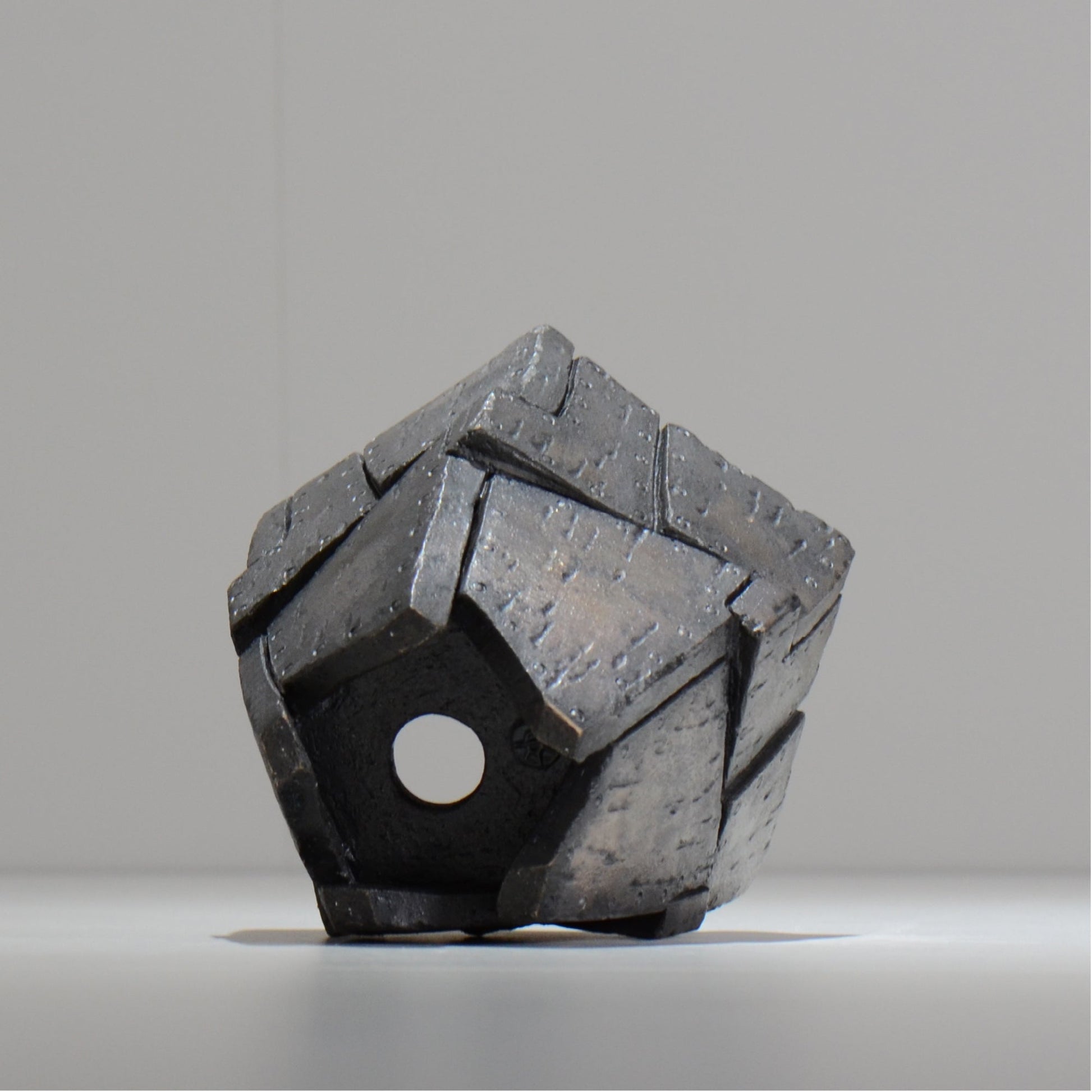 沖誠 / RIVET_SILVER_03 / 約φ11.5cm / S / 植木鉢