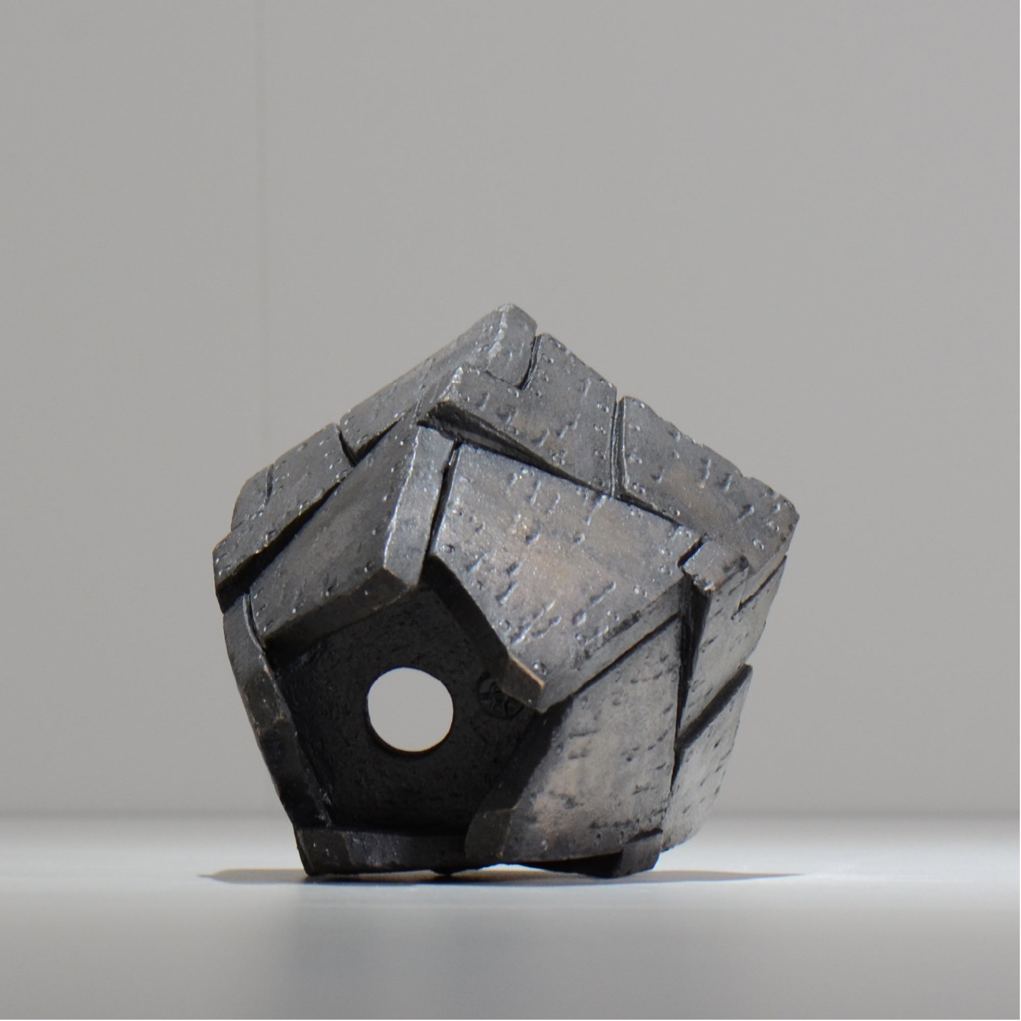 沖誠 / RIVET_SILVER_03 / 約φ11.5cm / S / 植木鉢