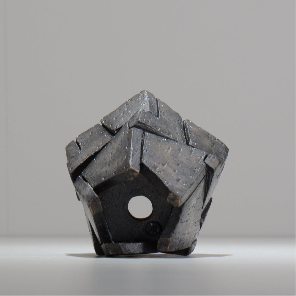 沖誠 / RIVET_SILVER_05/ 約φ11cm  / S / 植木鉢