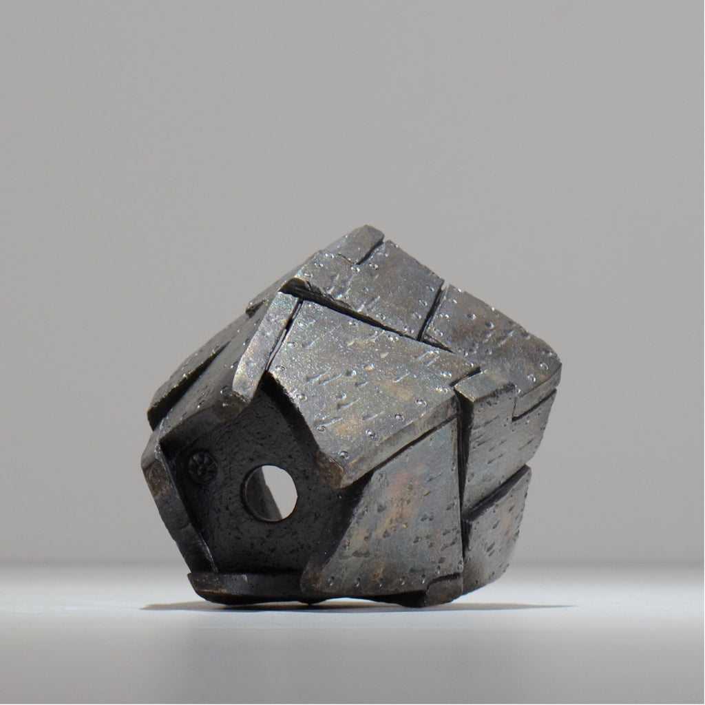 沖誠 / RIVET_SILVER_06/ 約φ11cm   / S /  植木鉢