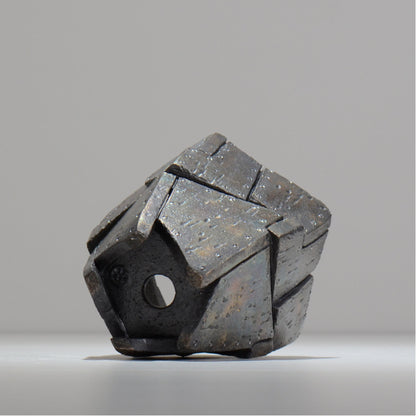 沖誠 / RIVET_SILVER_06/ 約φ11cm   / S /  植木鉢