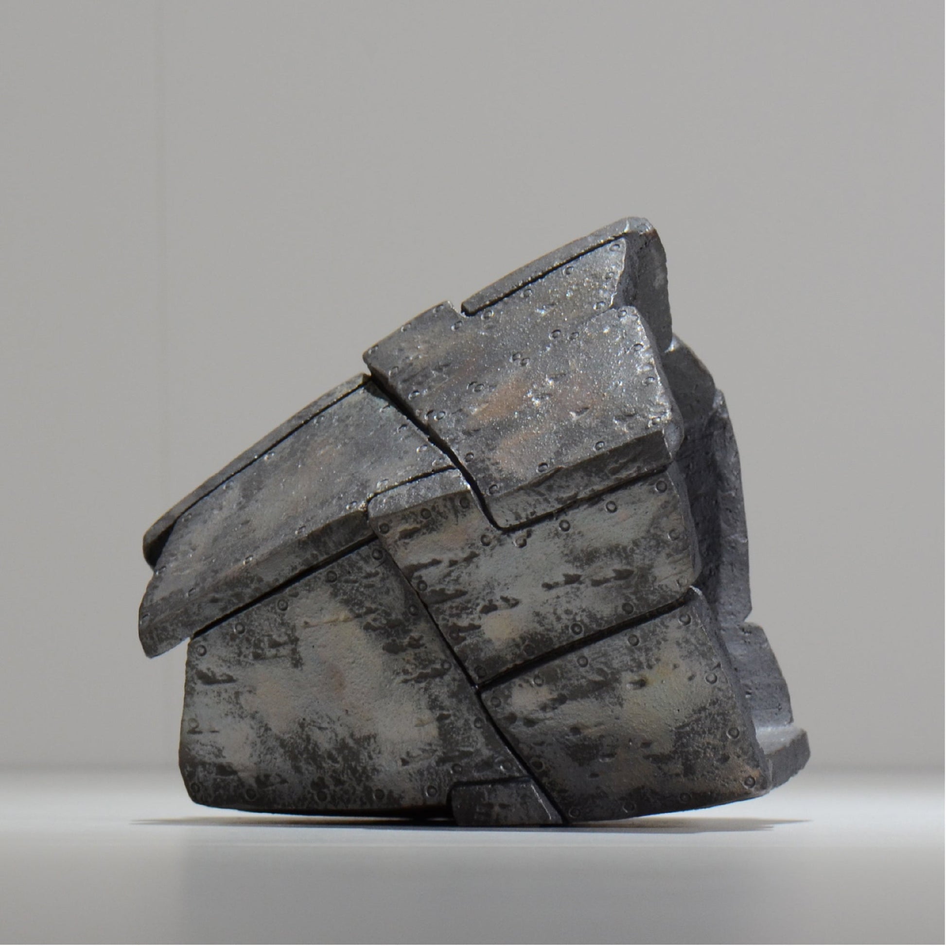 沖誠 / RIVET_SILVER_10/ 約φ14.5cm  /  M /植木鉢