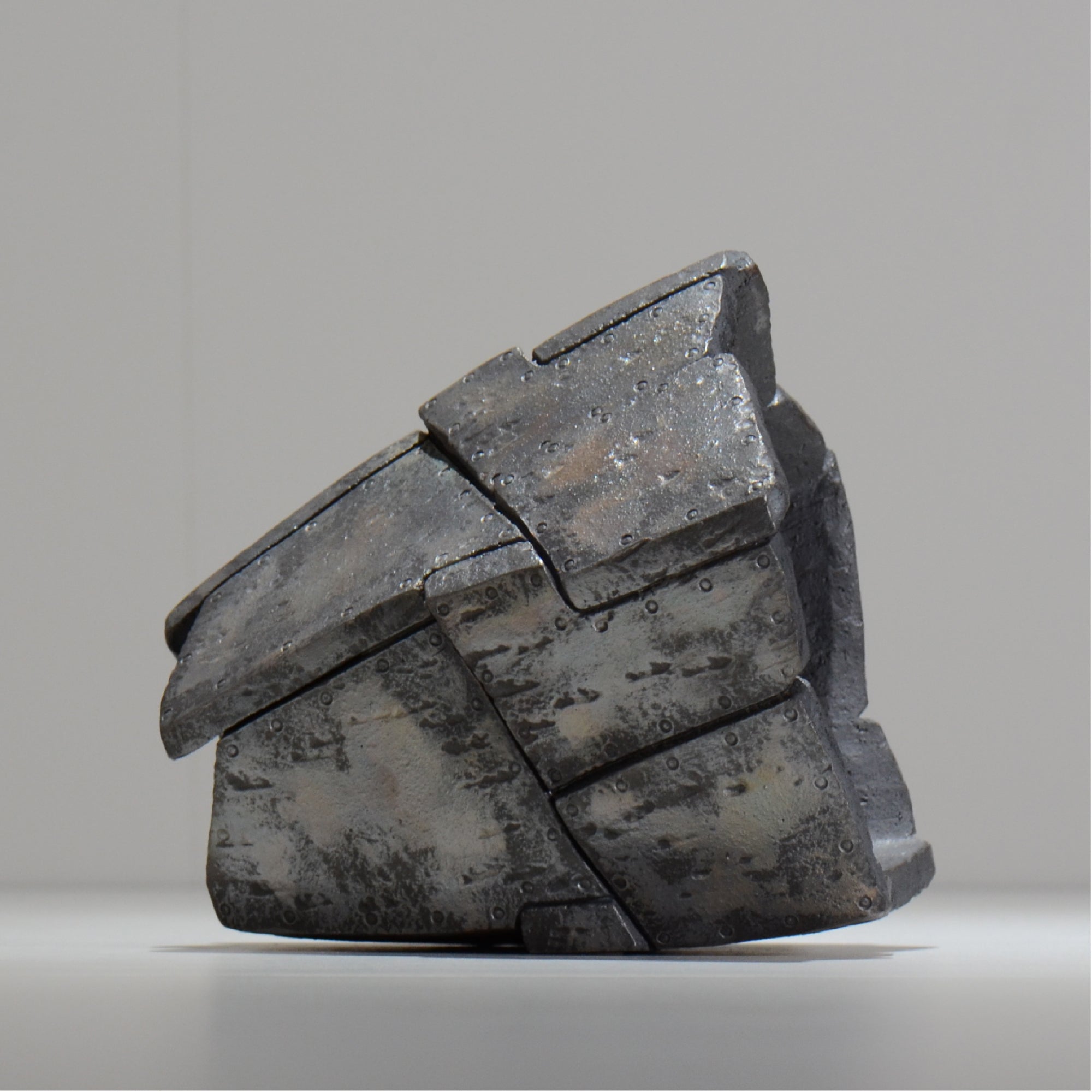 沖誠 / RIVET_SILVER_10/ 約φ14.5cm  /  M /植木鉢