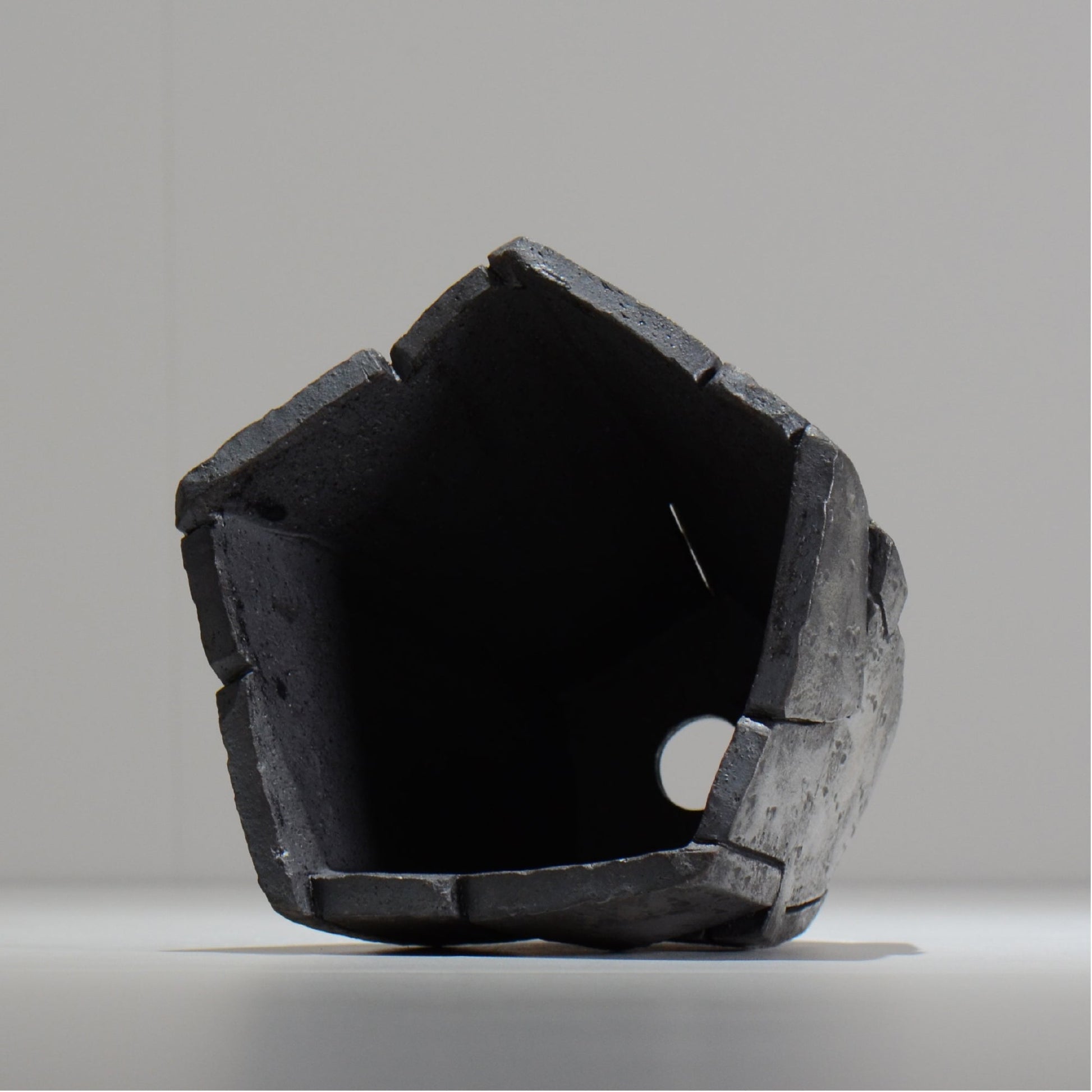 沖誠 / RIVET_SILVER_10/ 約φ14.5cm  /  M /植木鉢