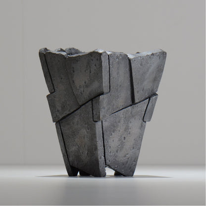 沖誠 / RIVET_SILVER_11/ 約φ13.5cm  / M / 植木鉢