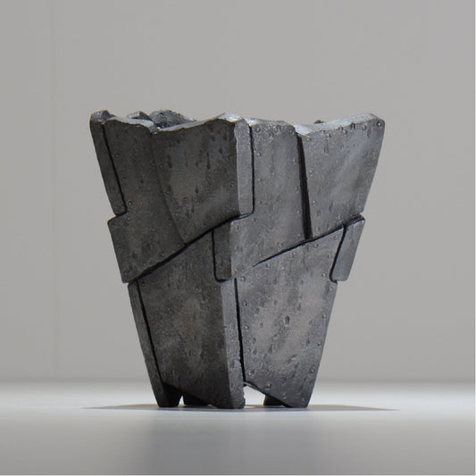 沖誠 / RIVET_SILVER_11/ 約φ13.5cm  / M / 植木鉢