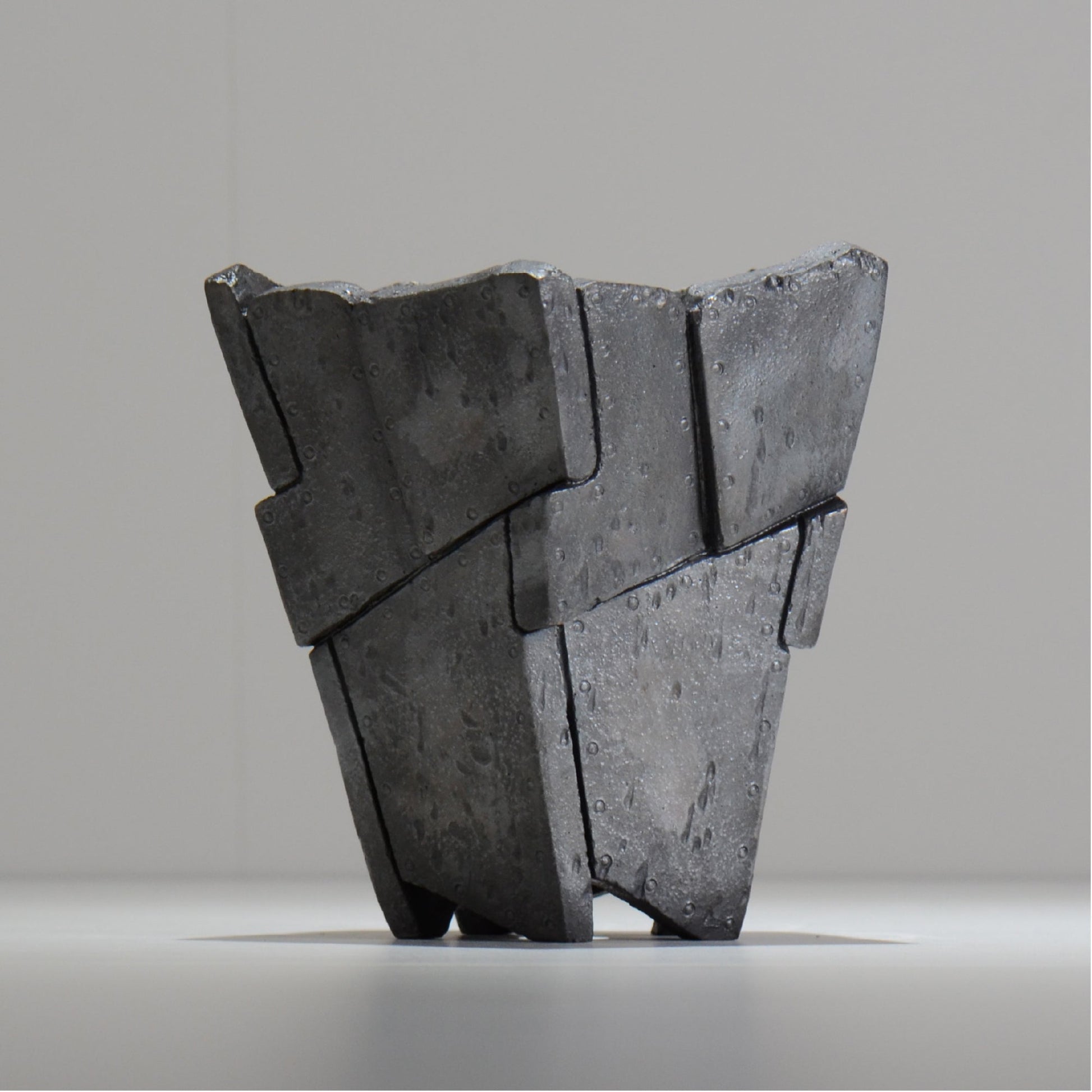 沖誠 / RIVET_SILVER_11/ 約φ13.5cm  / M / 植木鉢