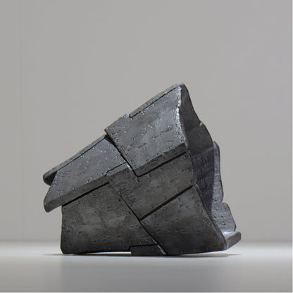 沖誠 / RIVET_SILVER_14/ 約φ17cm  /  L / 植木鉢