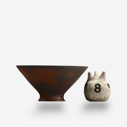 山下太 / ASOBO  錆（さび）/ 33 / 約 φ19.9cm / 植木鉢