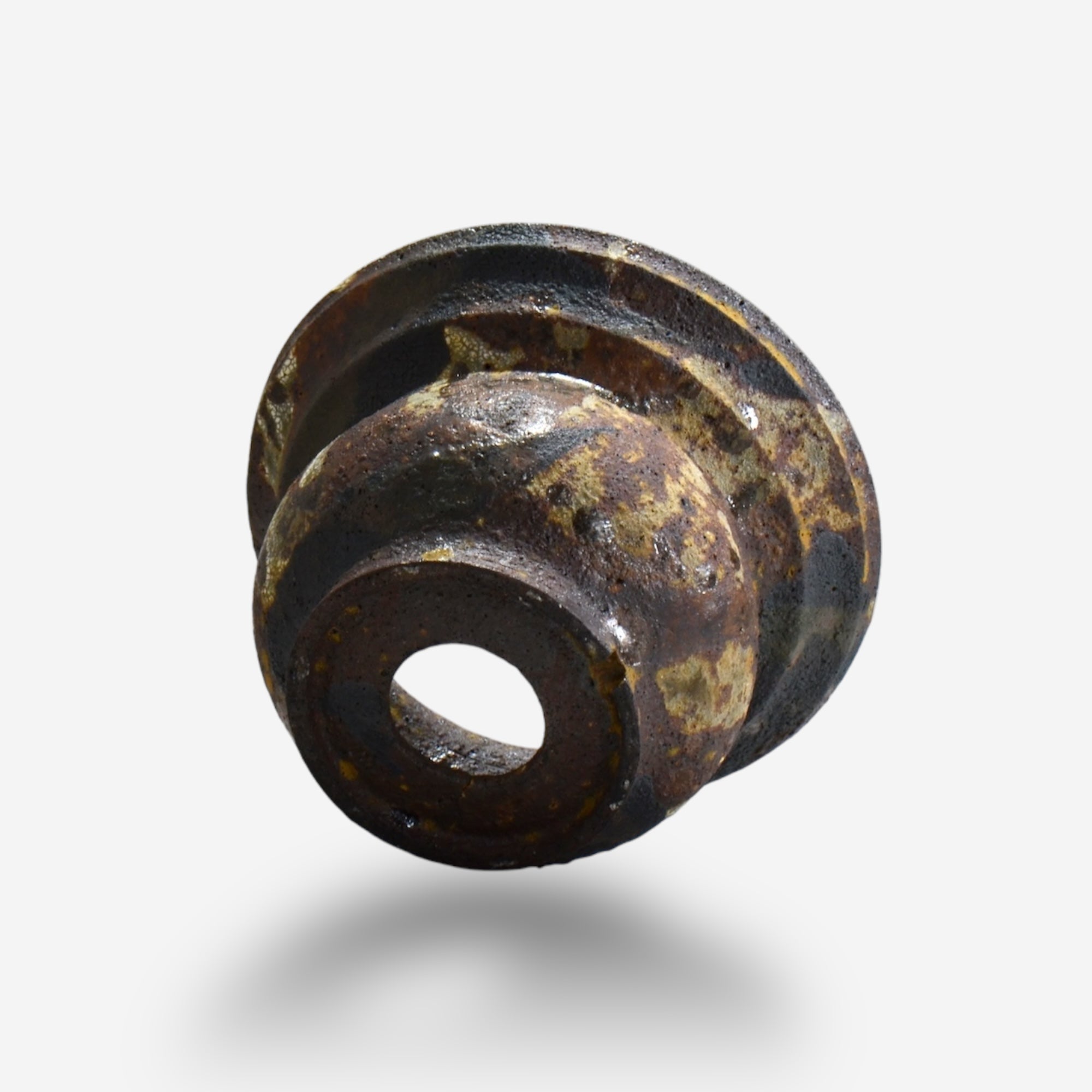 山下太 / ASOBO  錆（さび）/ 37 /  約 φ16cm / 植木鉢