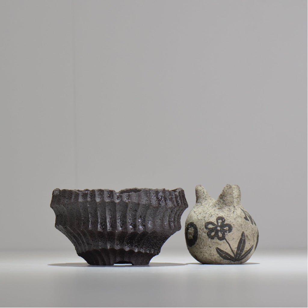 松井邦明 /  鎬  / shinogi_03_M / 約 13.5cm / 植木鉢