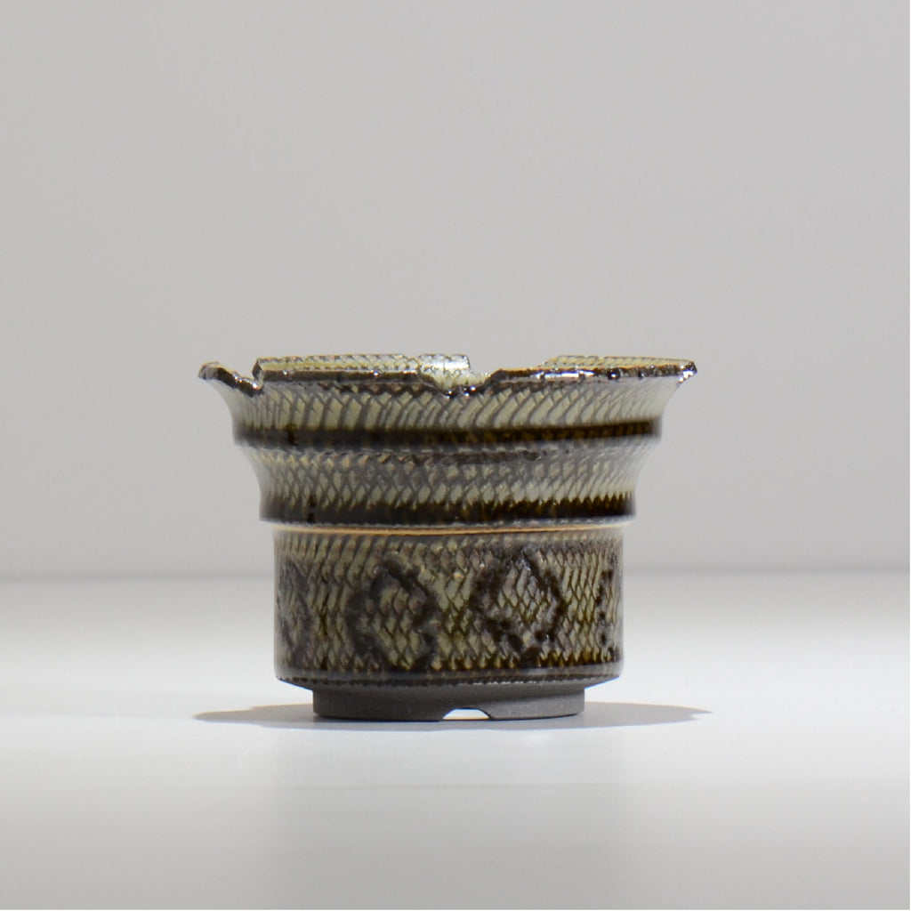 仲田唯希人 / SNAKE02 02/ 約φ10.5cm / 植木鉢