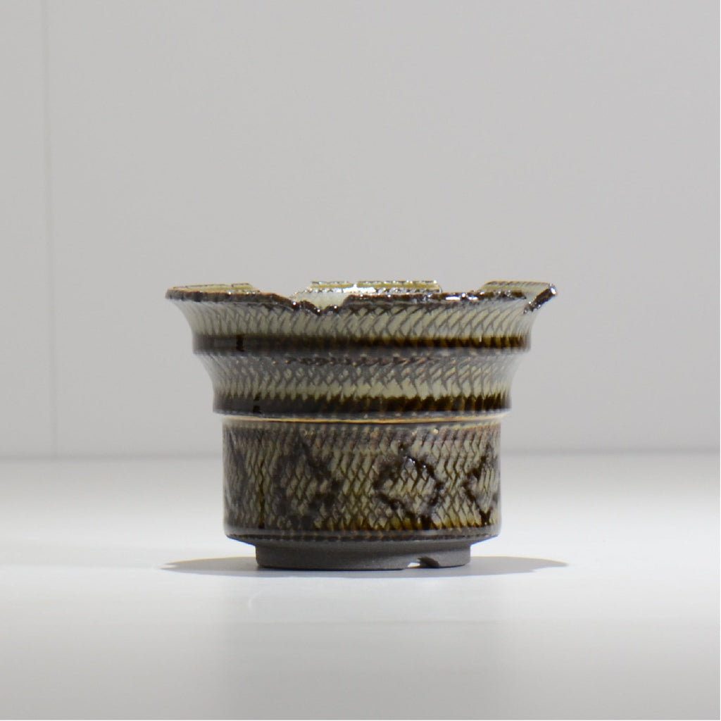 仲田唯希人 / SNAKE02 02/ 約φ10.5cm / 植木鉢