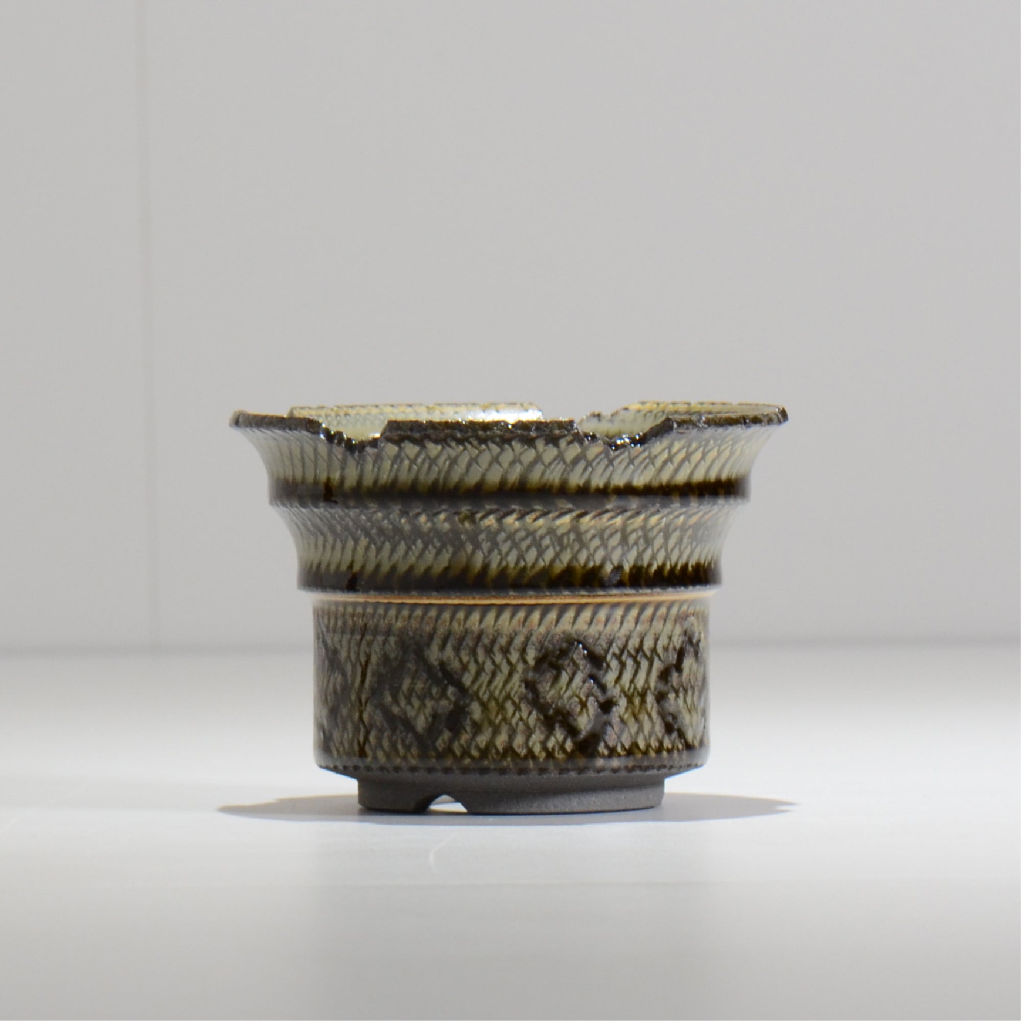 仲田唯希人 / SNAKE02 02/ 約φ10.5cm / 植木鉢