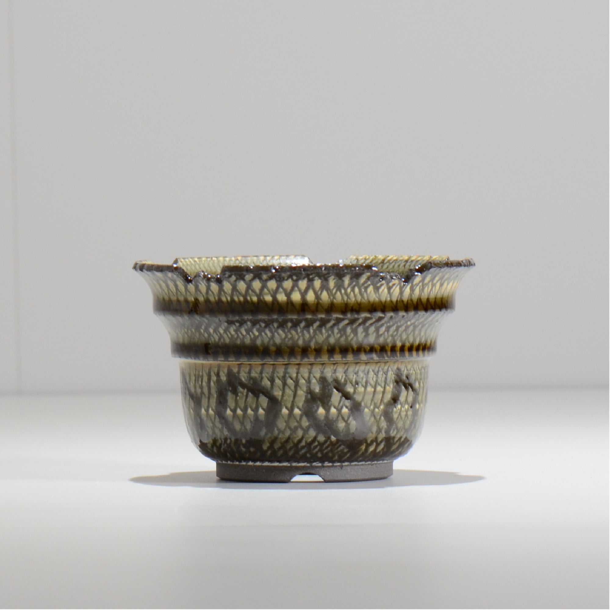 仲田唯希人 / SNAKE02 03/ 約φ11.5cm / 植木鉢