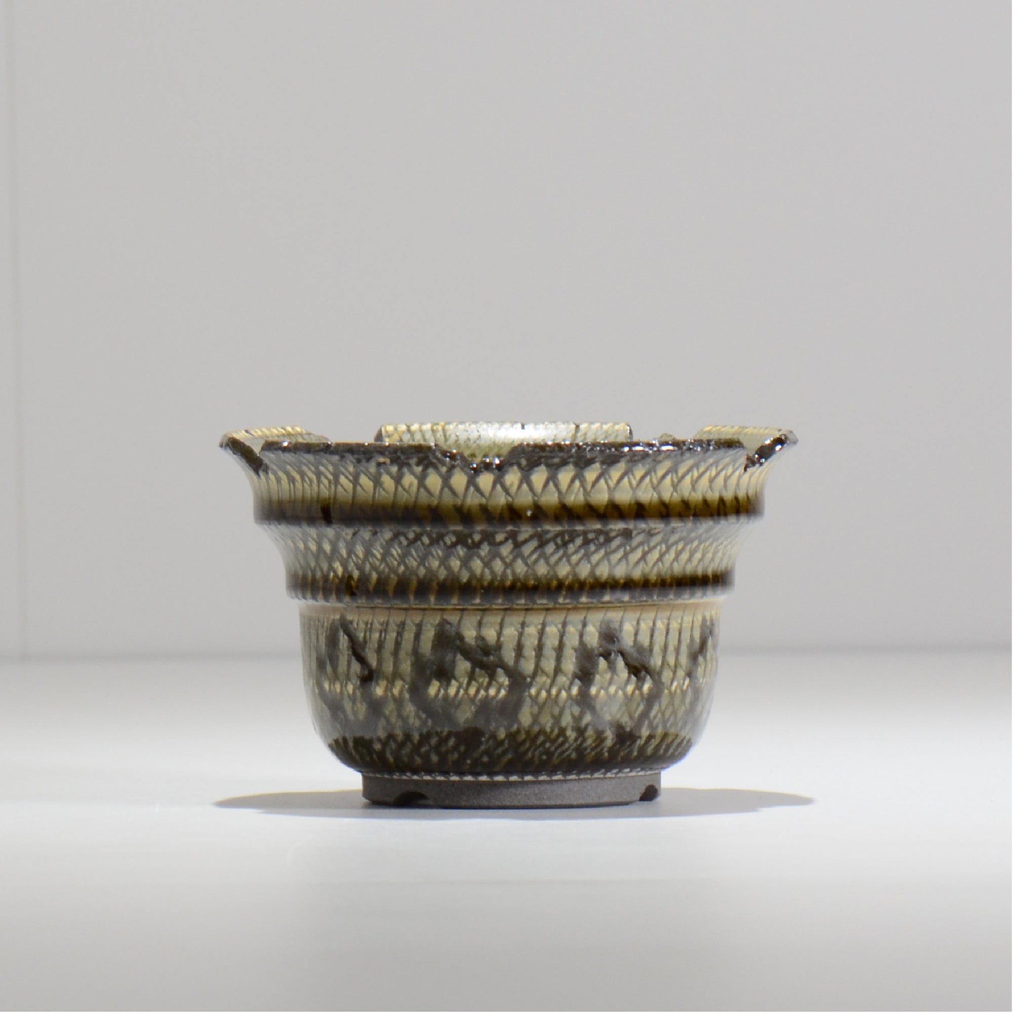 仲田唯希人 / SNAKE02 03/ 約φ11.5cm / 植木鉢