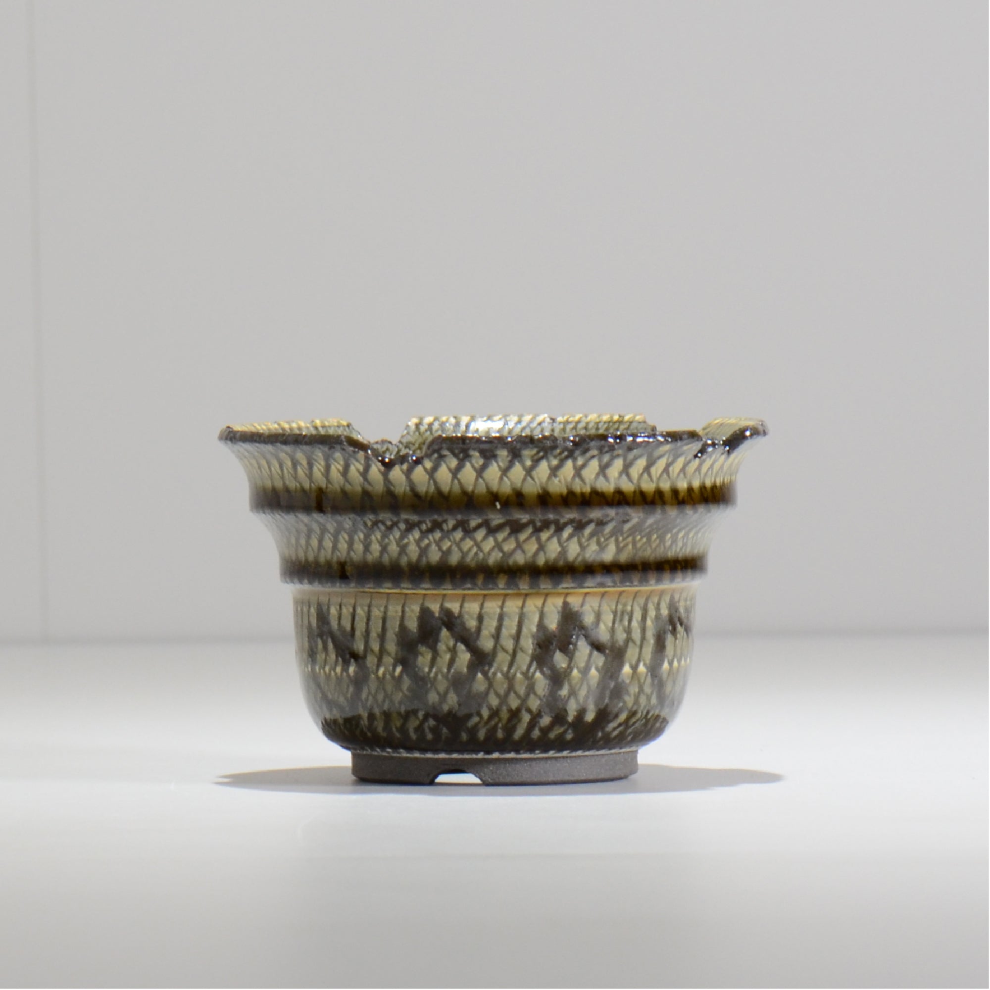 仲田唯希人 / SNAKE02 03/ 約φ11.5cm / 植木鉢
