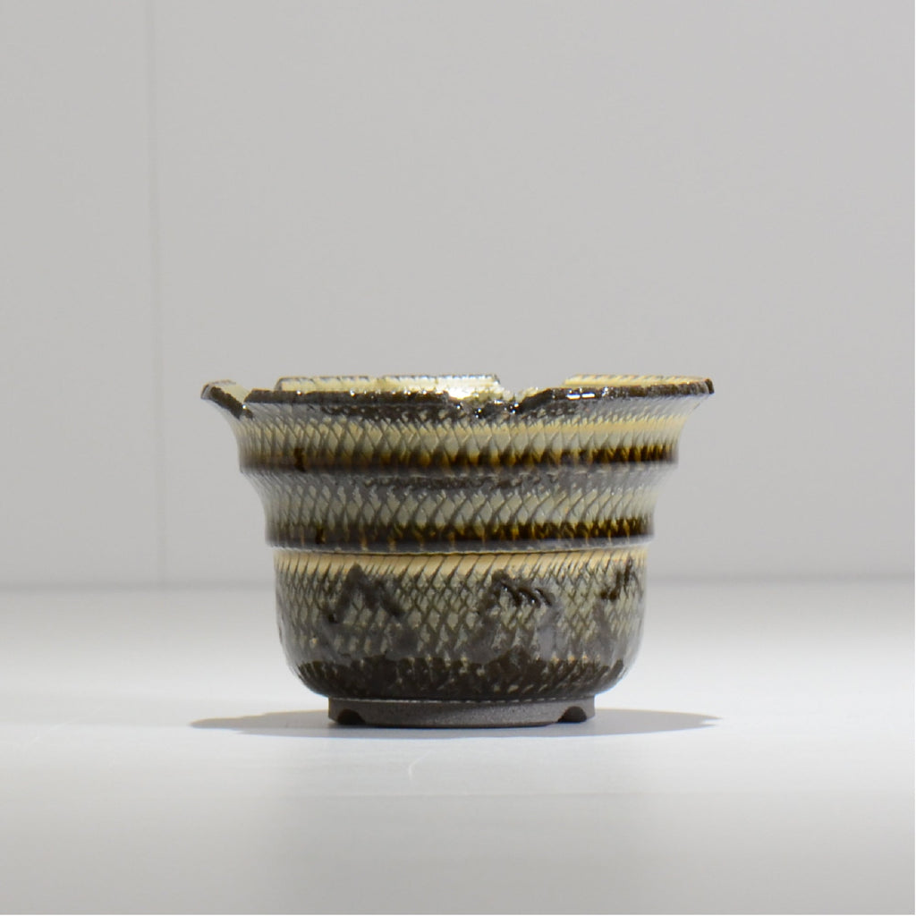 仲田唯希人 / SNAKE02 04/ 約φ11cm / 植木鉢