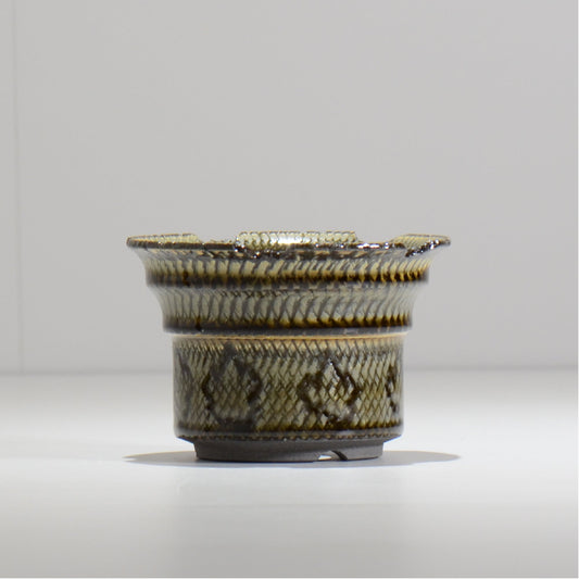 仲田唯希人 / SNAKE02 05/ 約φ11cm / 植木鉢