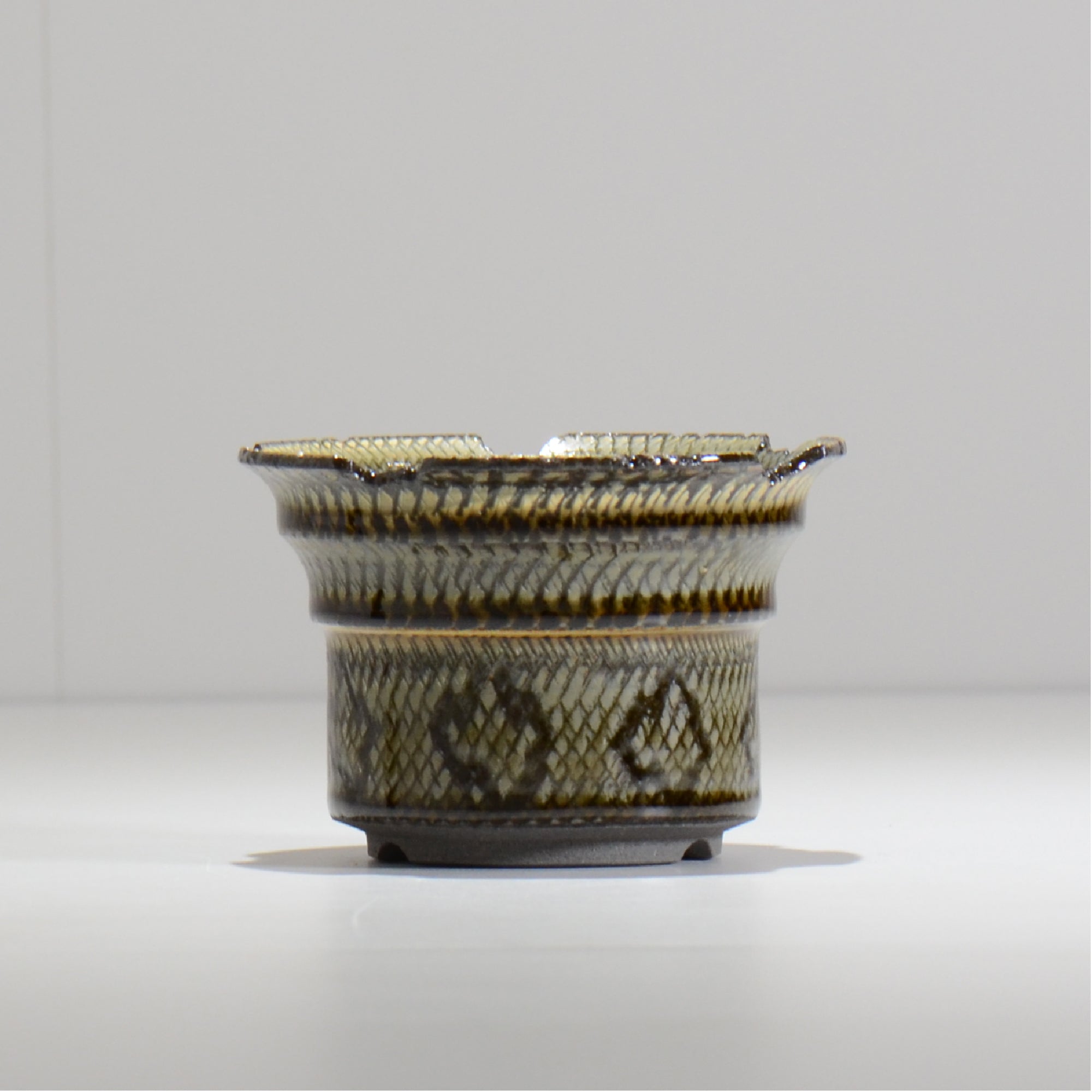 仲田唯希人 / SNAKE02 05/ 約φ11cm / 植木鉢
