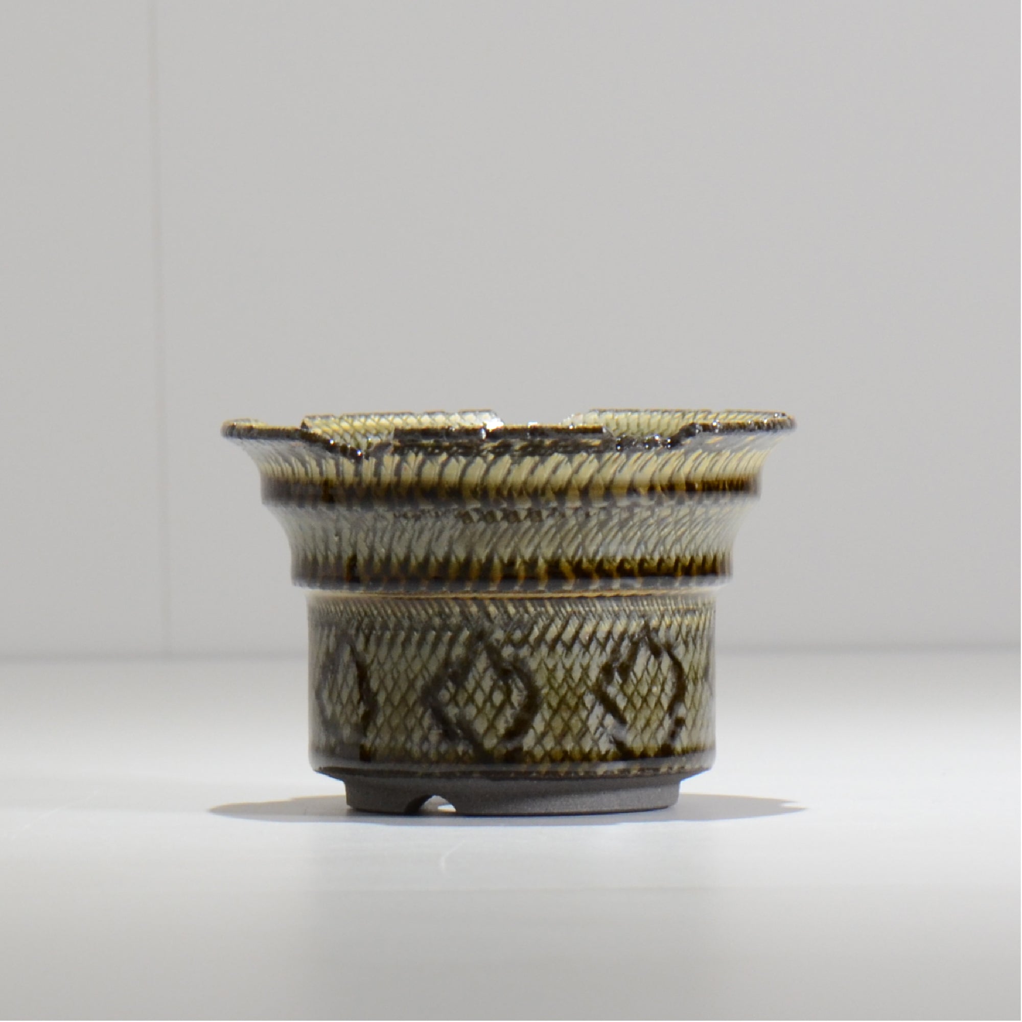 仲田唯希人 / SNAKE02 05/ 約φ11cm / 植木鉢