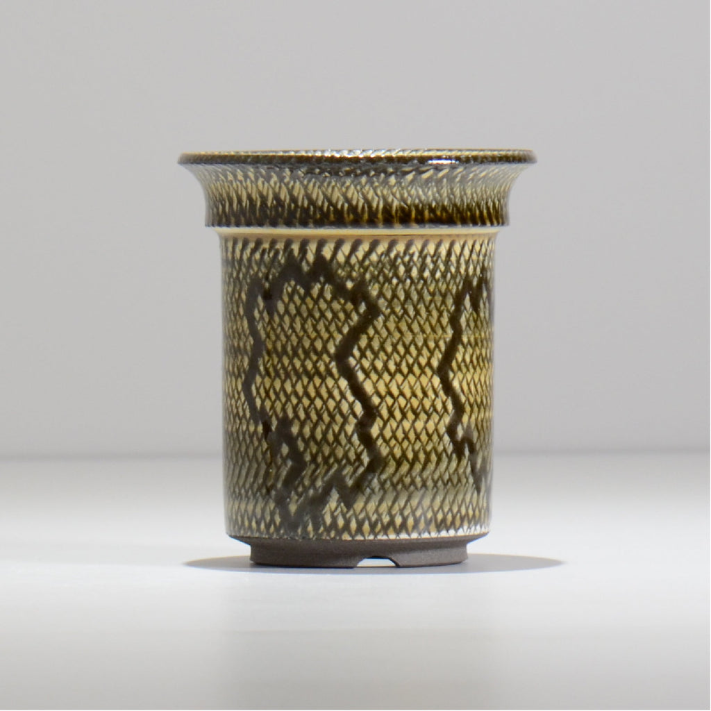 仲田唯希人 / SNAKE02 10/ 約φ9.3cm / 植木鉢