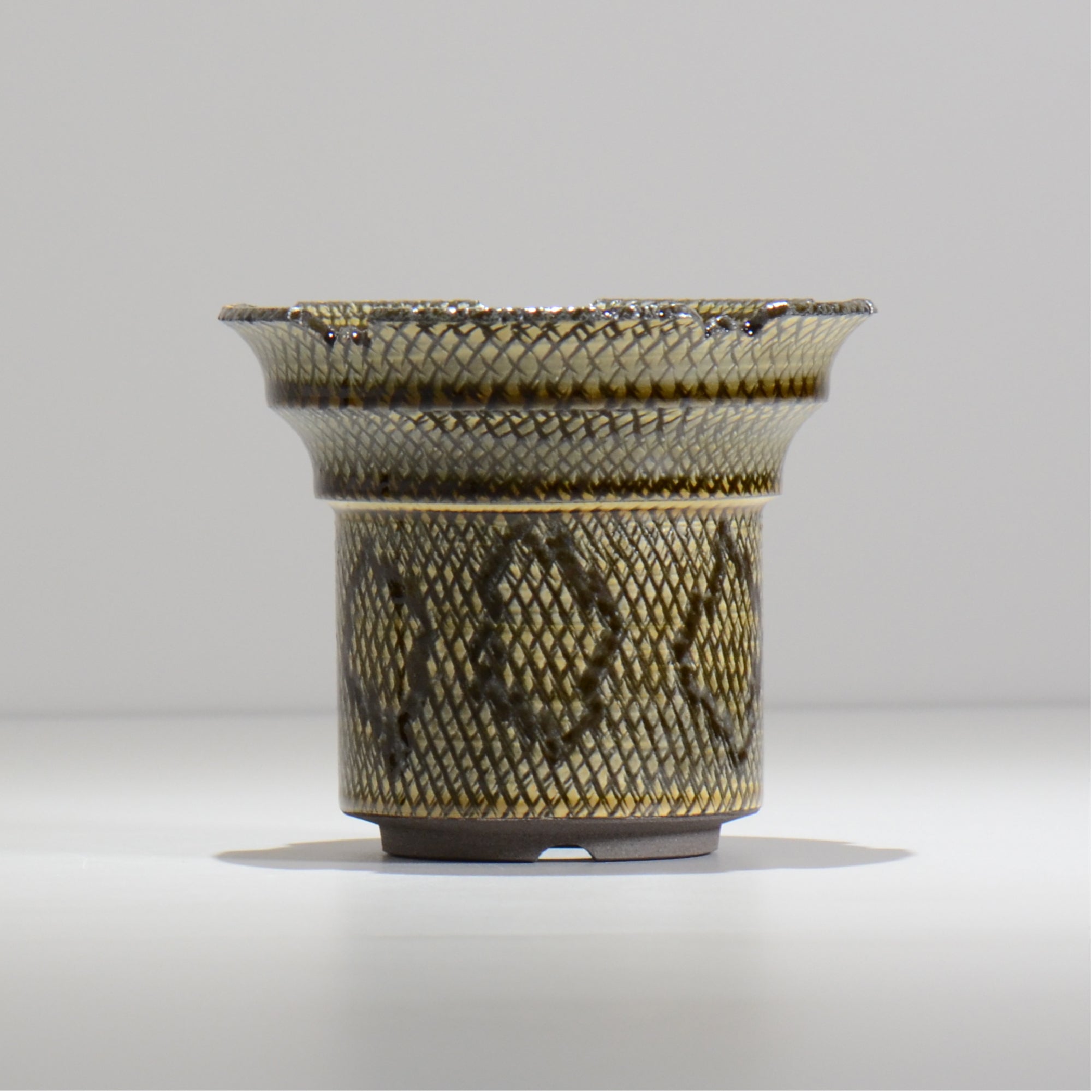 仲田唯希人 / SNAKE02 15/ 約φ13.4cm / 植木鉢