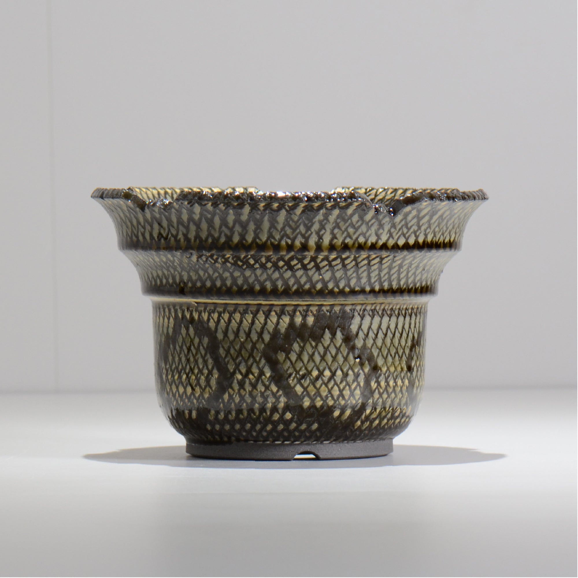 仲田唯希人 / SNAKE02 20/ 約φ17.7cm / 植木鉢