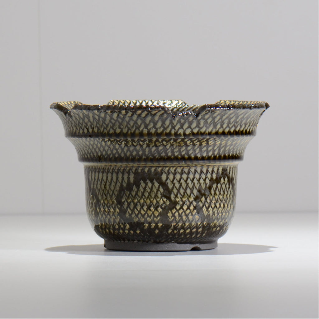 仲田唯希人 / SNAKE02 20/ 約φ17.7cm / 植木鉢