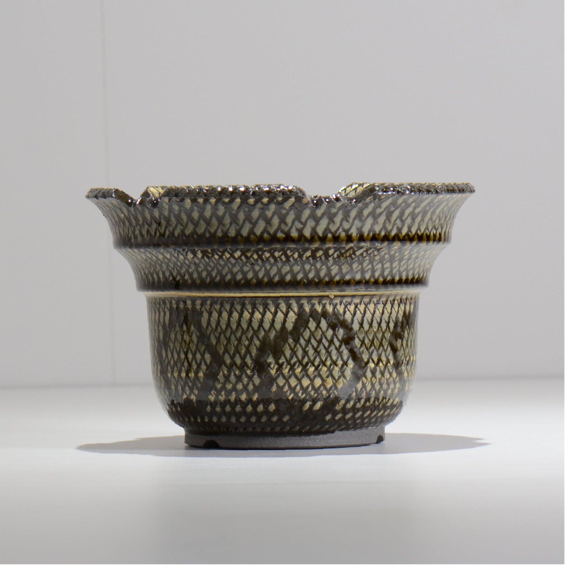 仲田唯希人 / SNAKE02 20/ 約φ17.7cm / 植木鉢