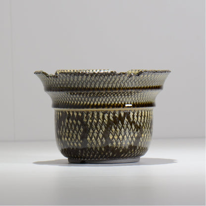 仲田唯希人 / SNAKE02 21/ 約φ17.3cm / 植木鉢