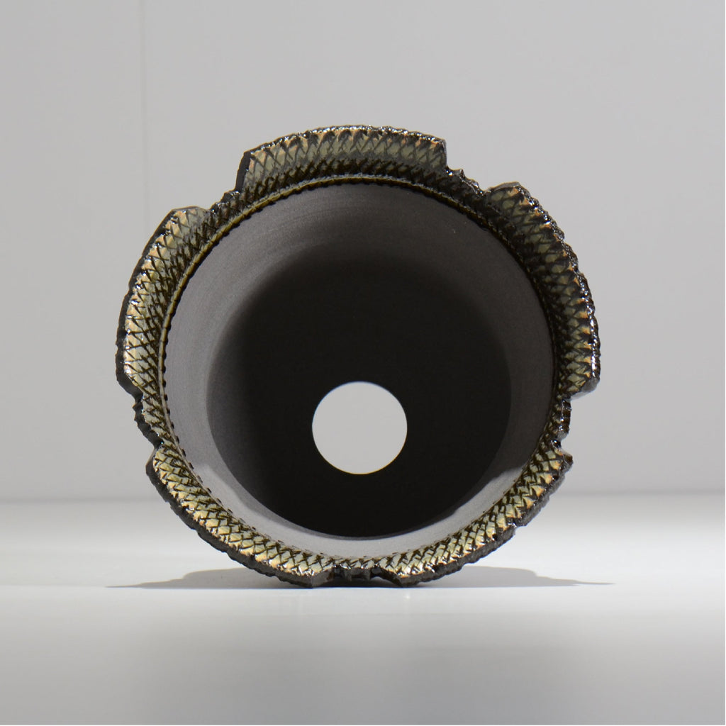 仲田唯希人 / SNAKE02 23/ 約φ18cm / 植木鉢