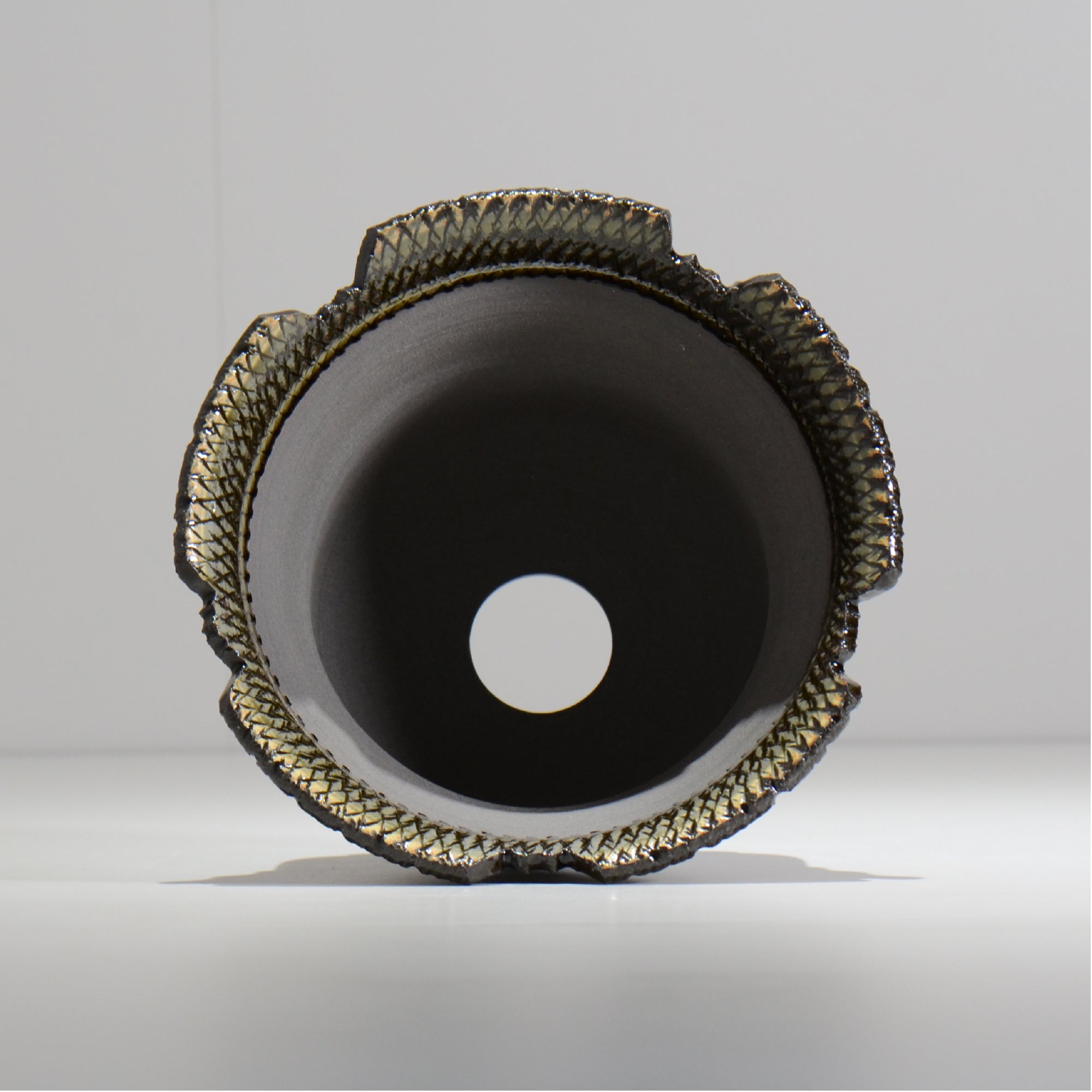 仲田唯希人 / SNAKE02 23/ 約φ18cm / 植木鉢