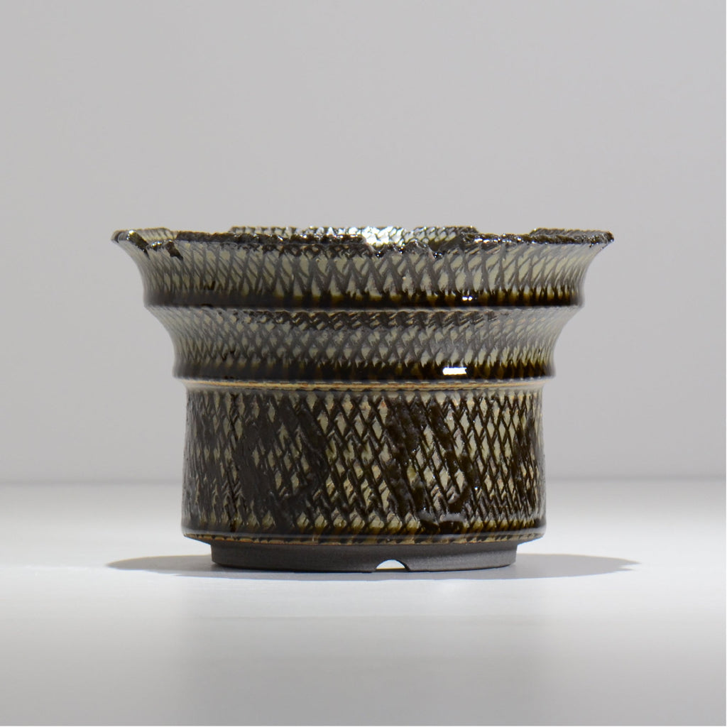 仲田唯希人 / SNAKE02 27/ 約φ17cm / 植木鉢
