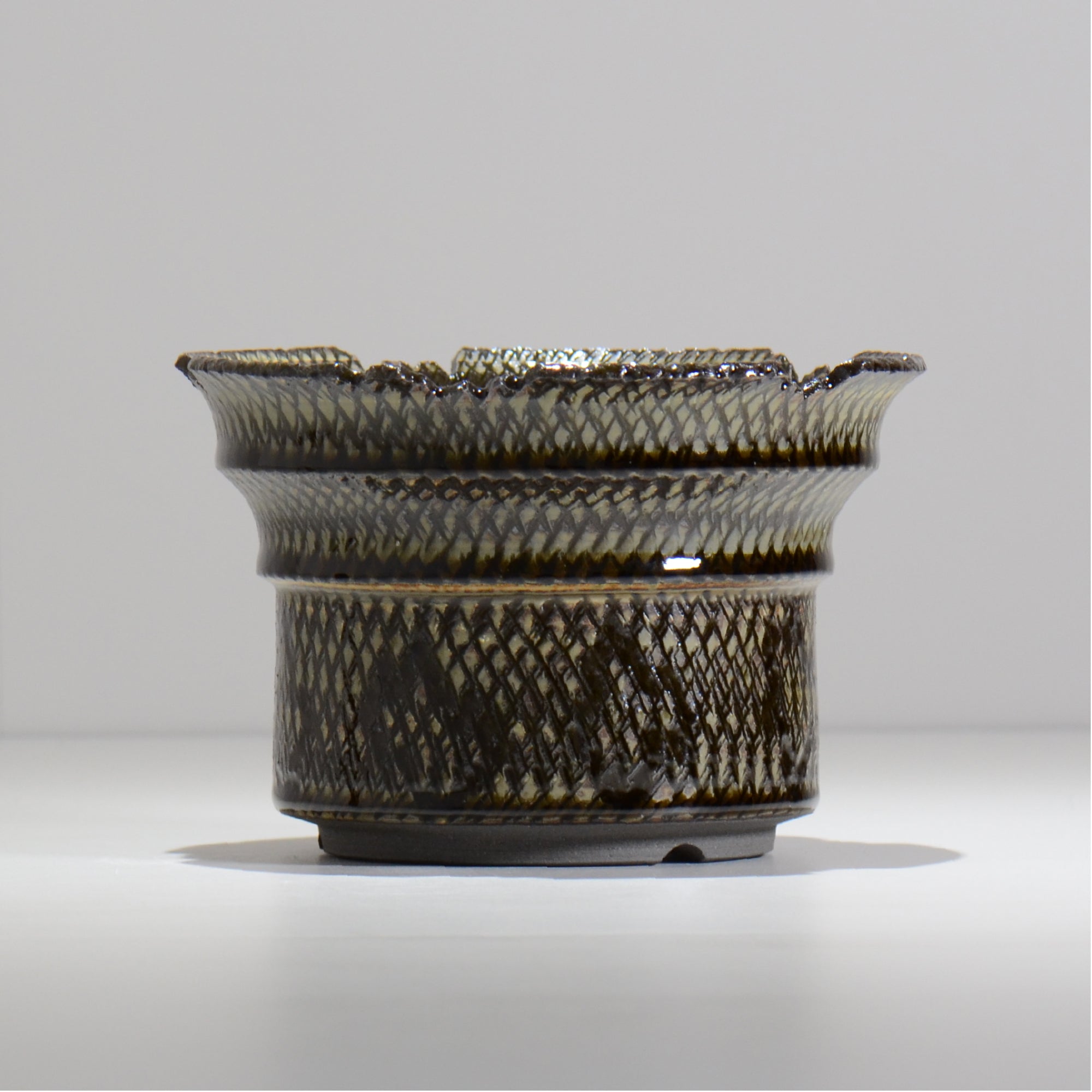仲田唯希人 / SNAKE02 27/ 約φ17cm / 植木鉢
