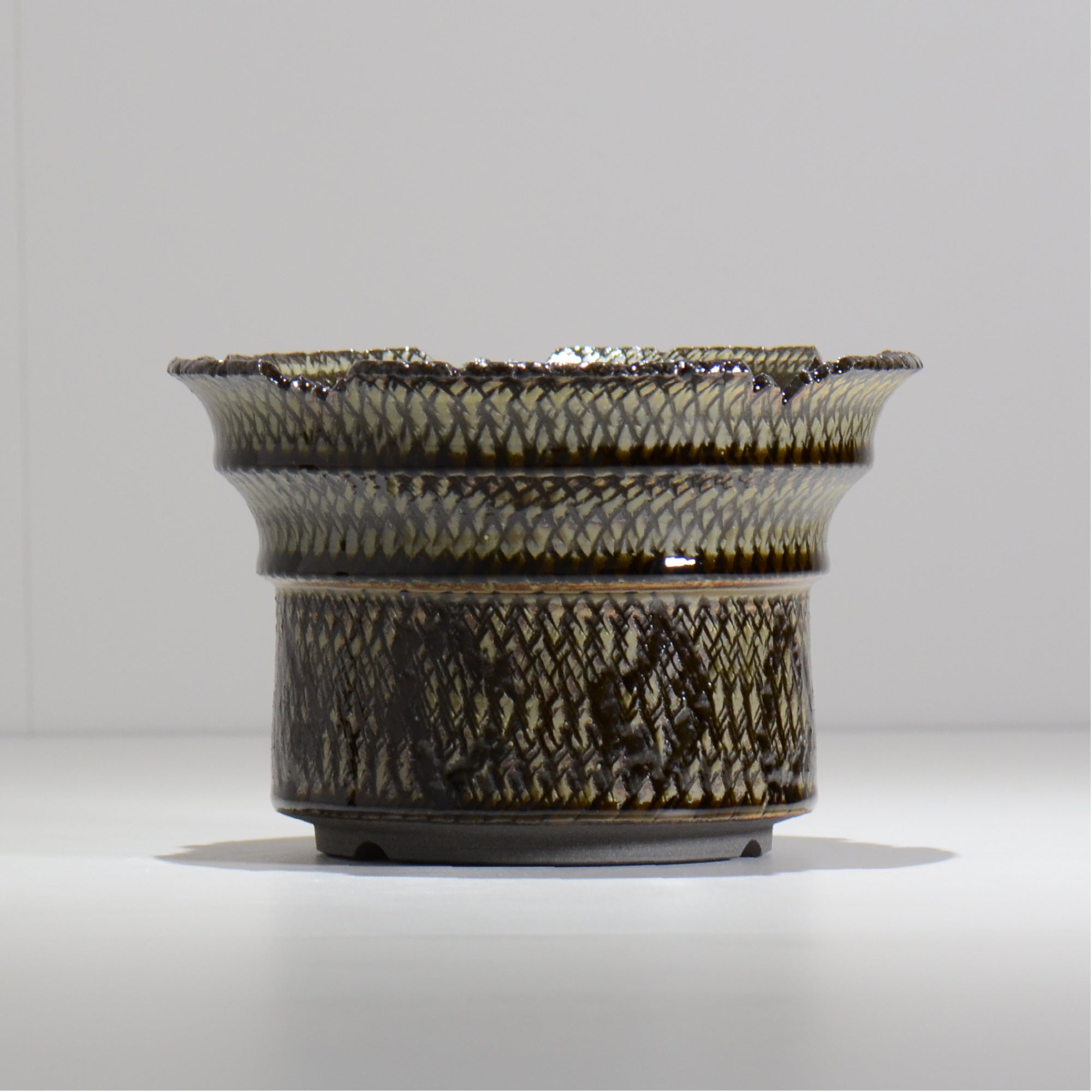 仲田唯希人 / SNAKE02 27/ 約φ17cm / 植木鉢