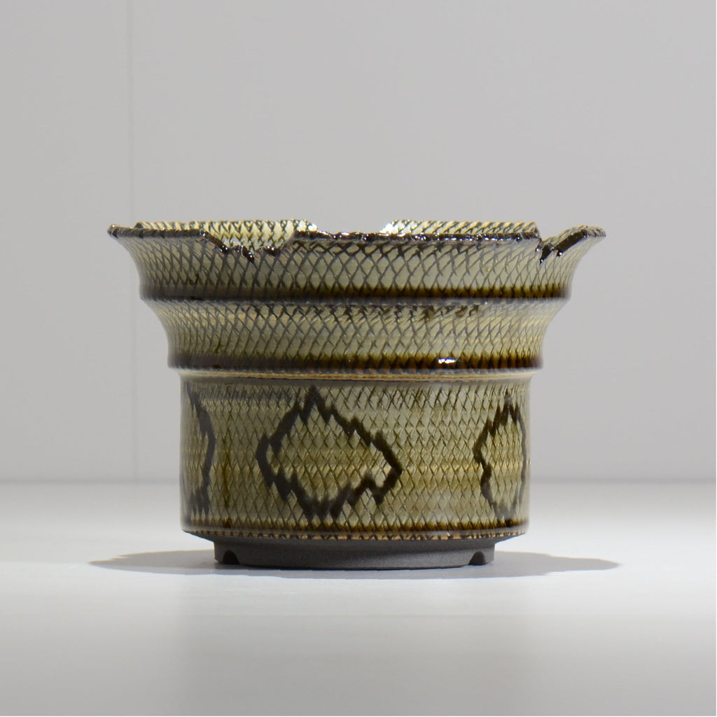 仲田唯希人 / SNAKE02 29/ 約φ17cm / 植木鉢