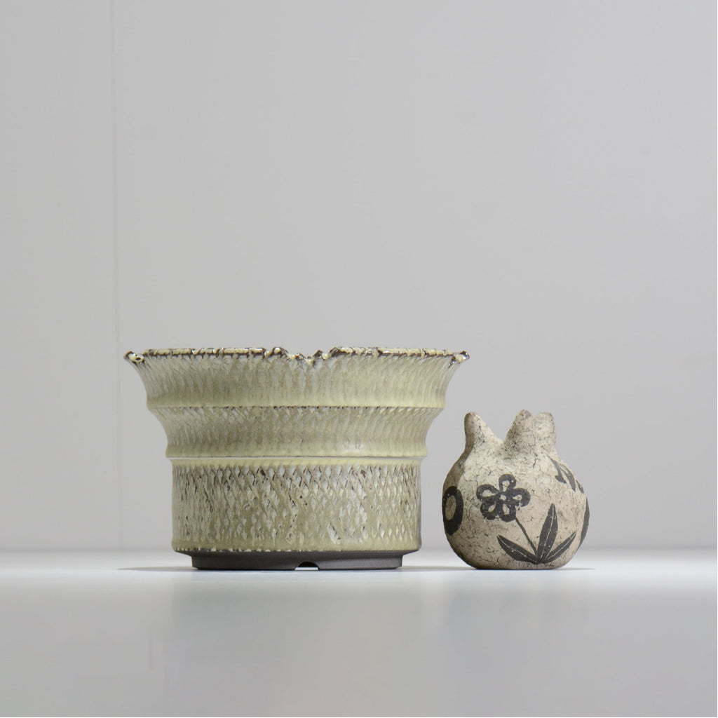 仲田唯希人 / SNAKE02 33/ 約φ18cm / 植木鉢
