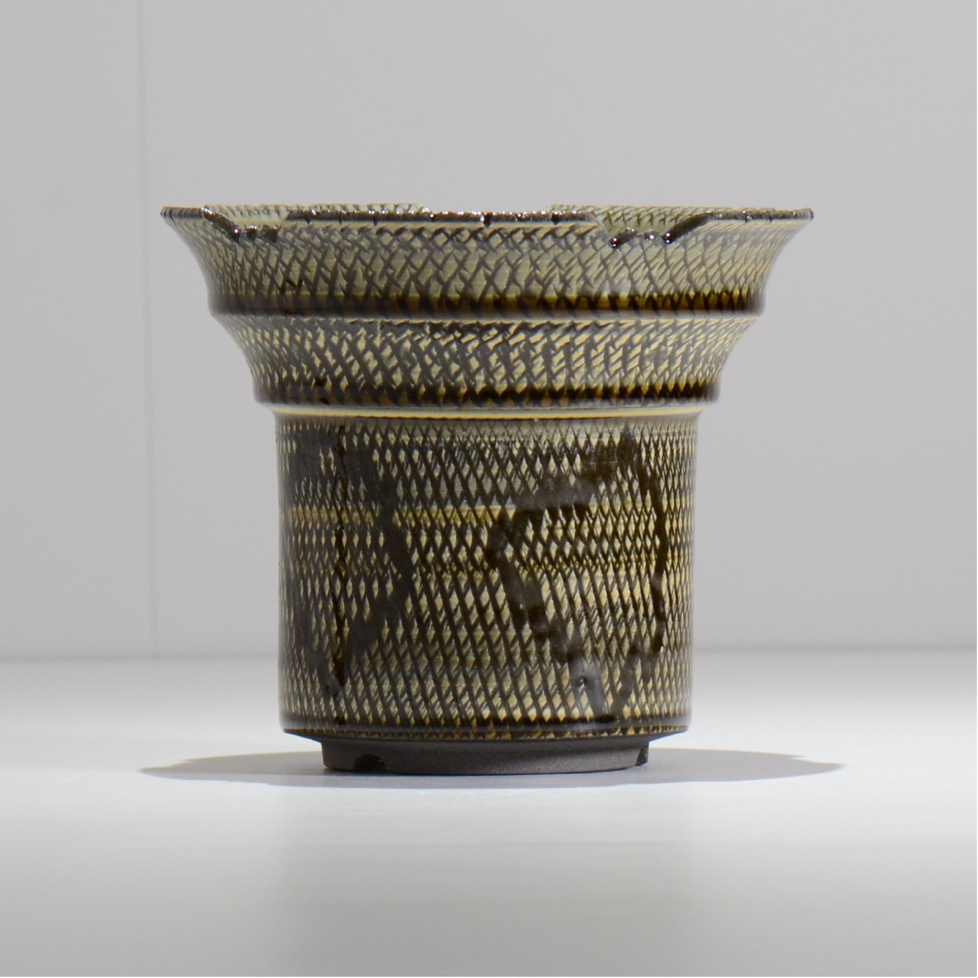 仲田唯希人 / SNAKE02 34/ 約φ16cm / 植木鉢