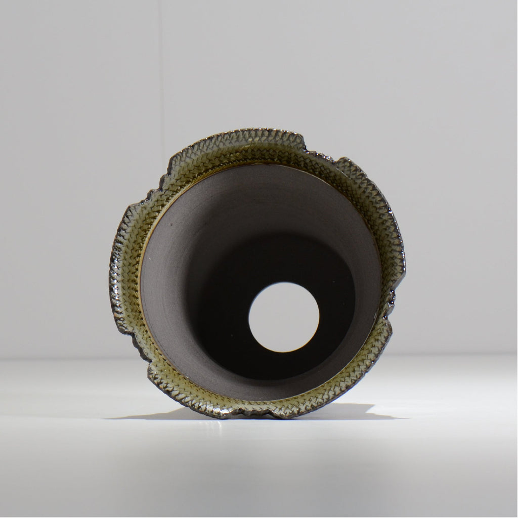 仲田唯希人 / SNAKE02 34/ 約φ16cm / 植木鉢