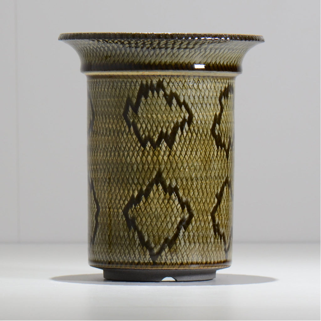 仲田唯希人 / SNAKE02 36/ 約φ15cm / 植木鉢