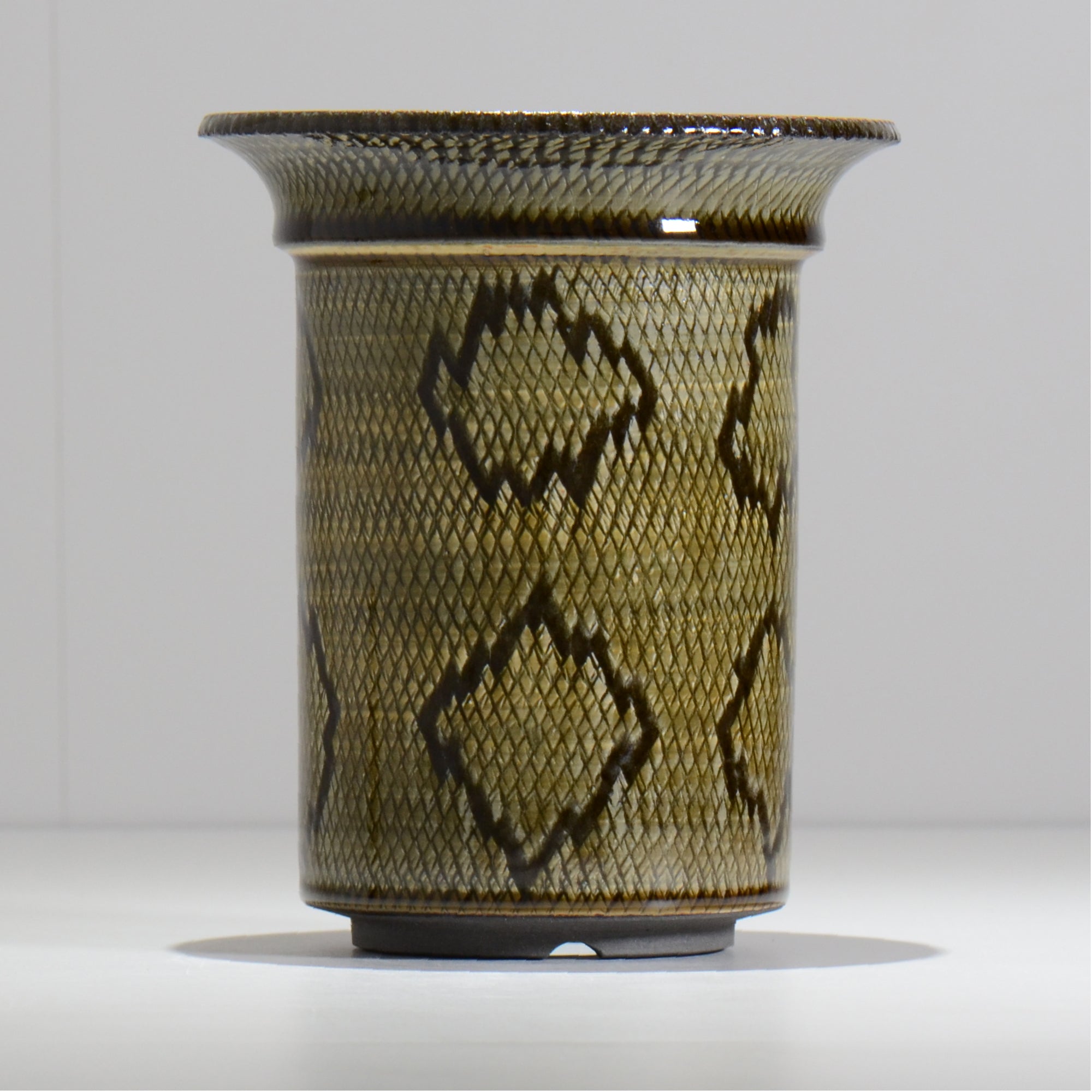 仲田唯希人 / SNAKE02 36/ 約φ15cm / 植木鉢
